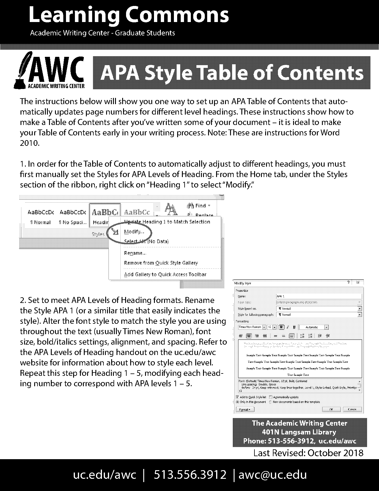 how to fix spacing in word table