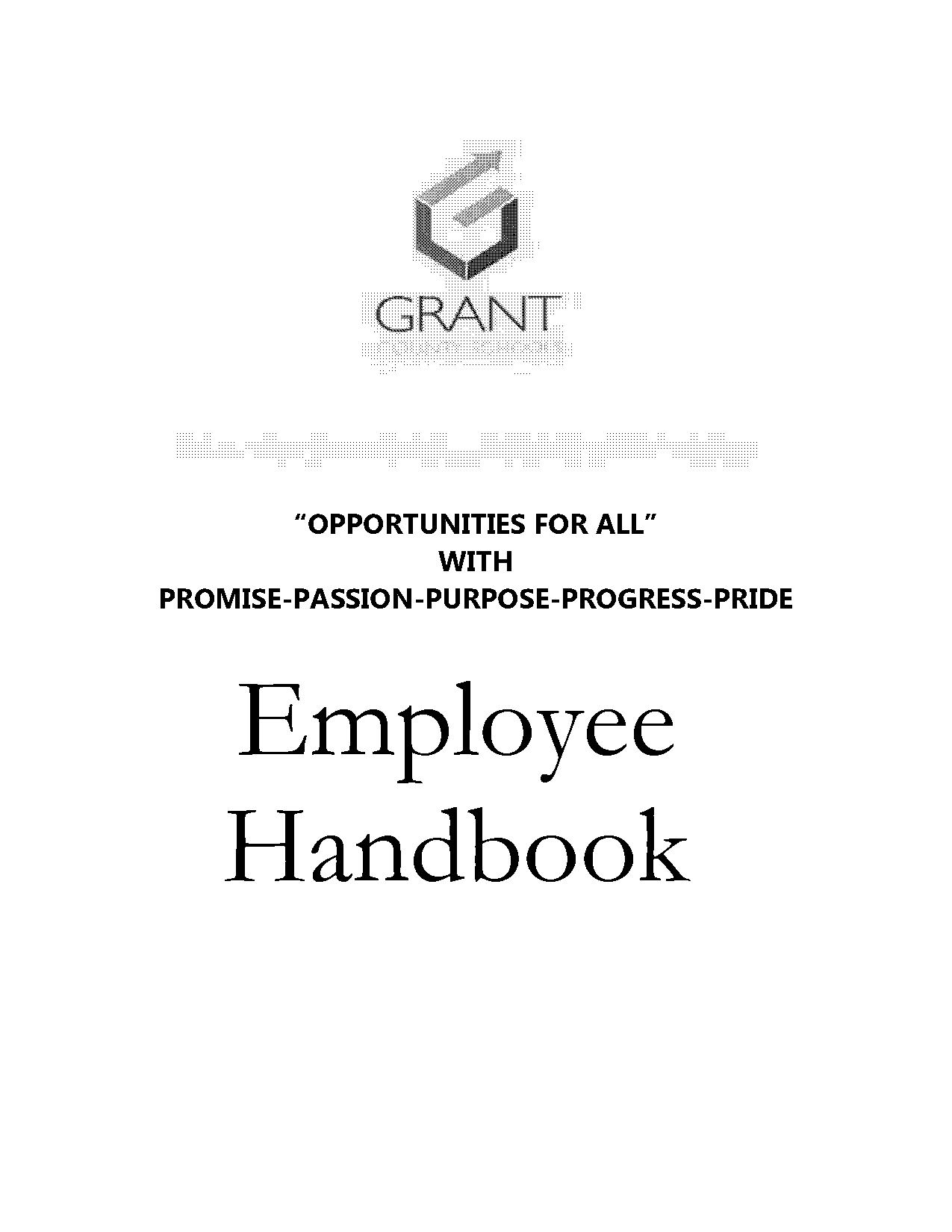 grant county employee handbook