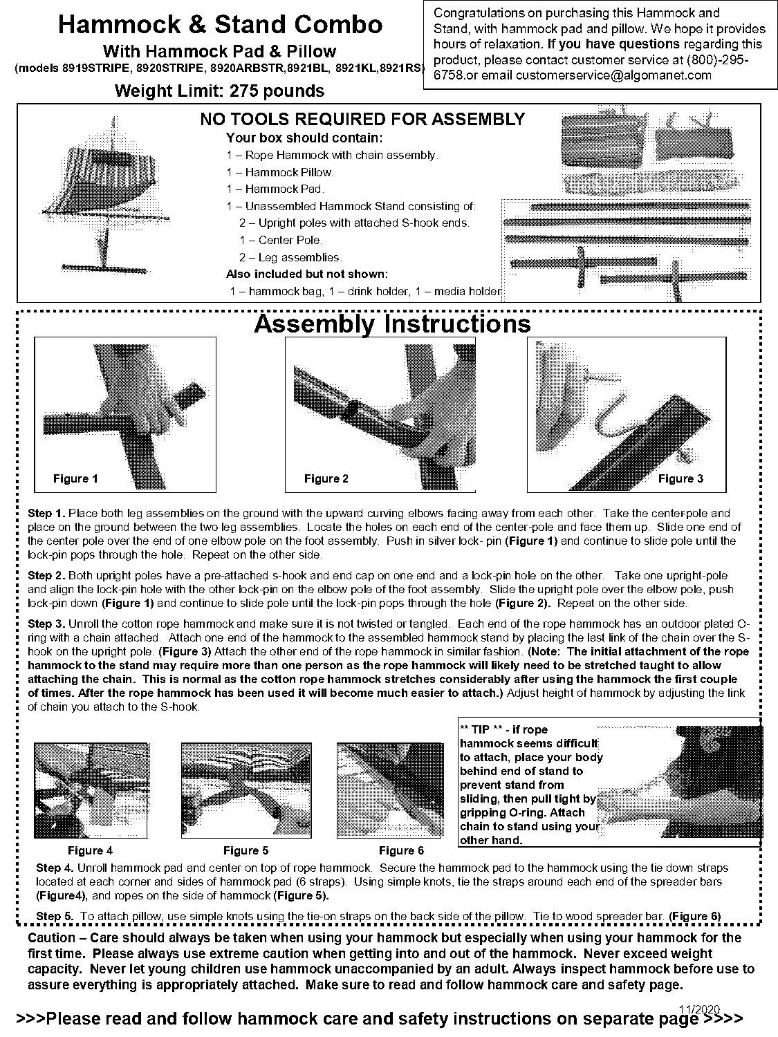 purchase hook rope assembly instructions