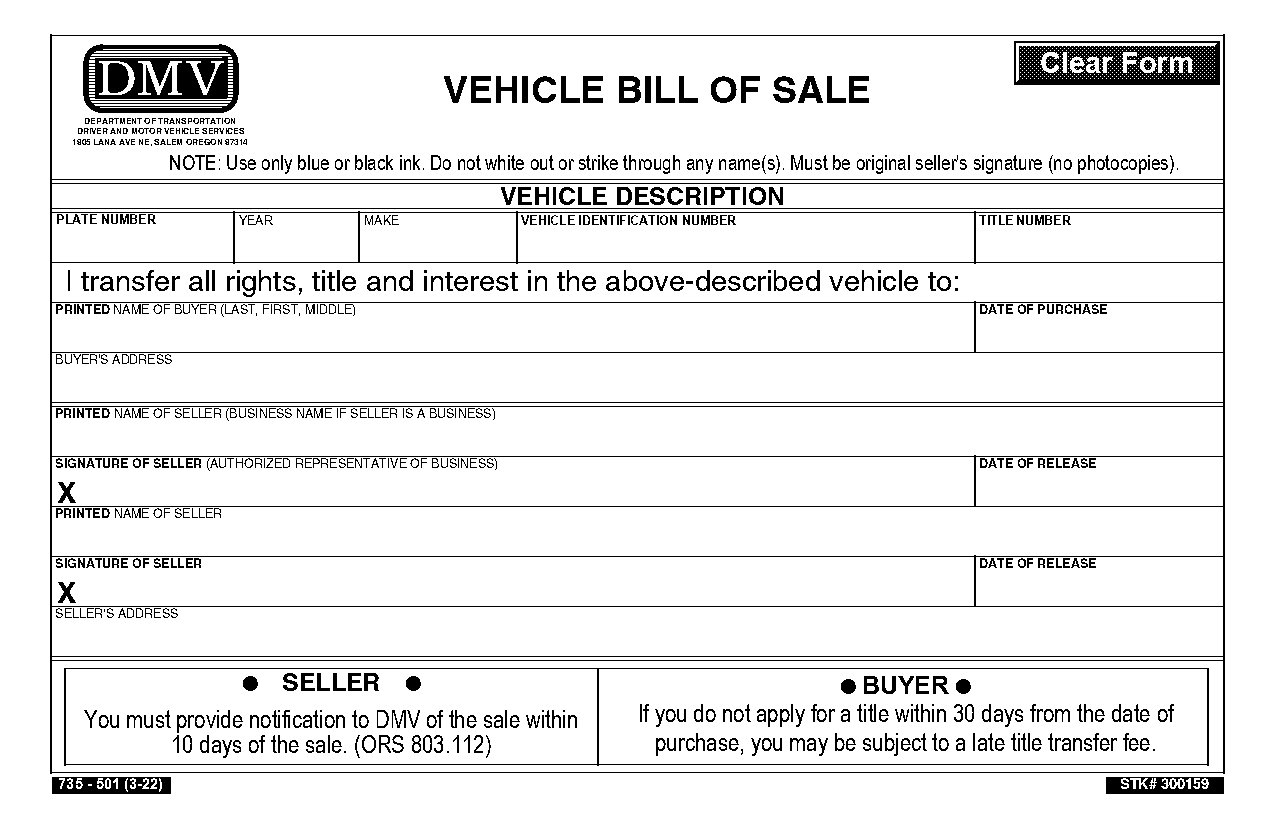 how to write a receipt for a private car sale