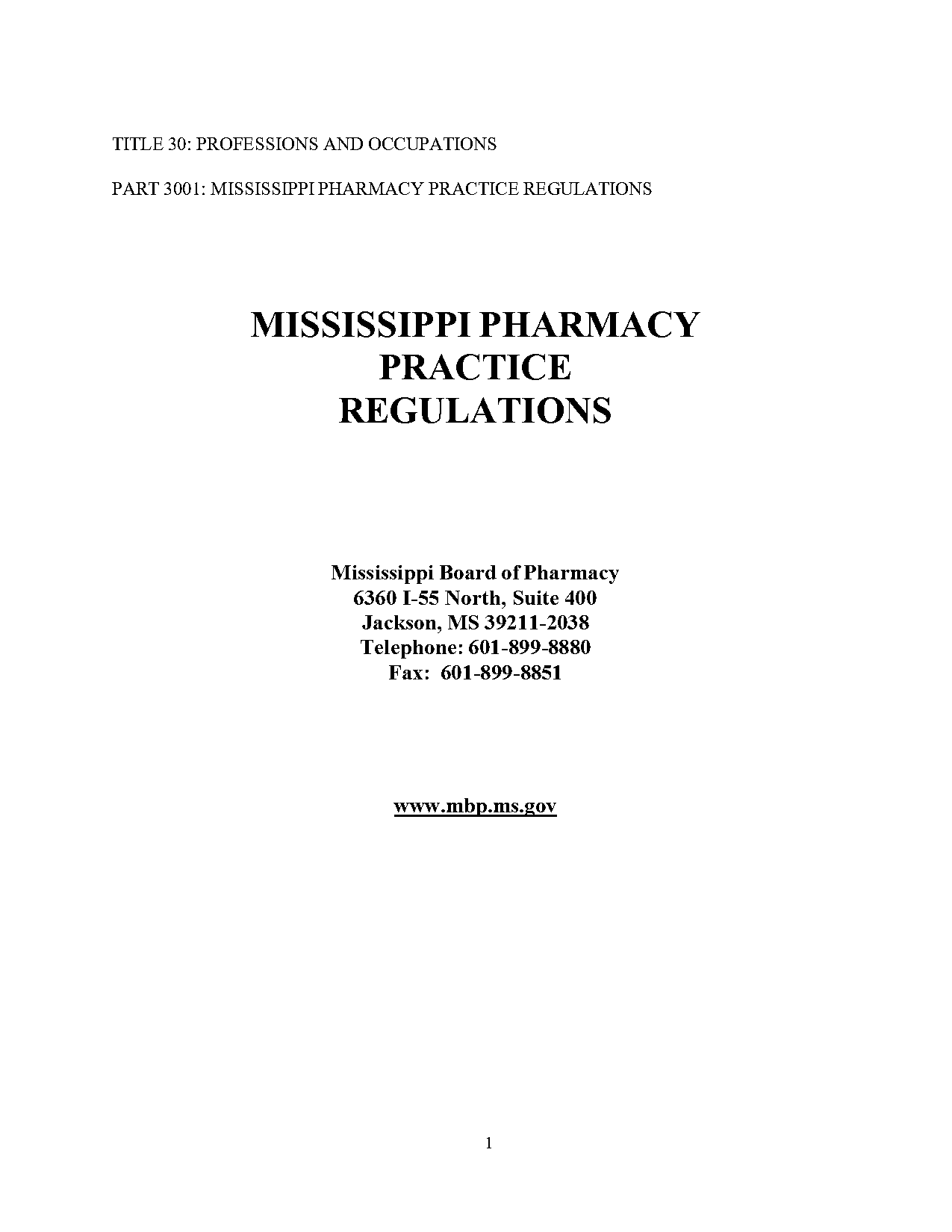 mississippi board of pharmacy surety bond