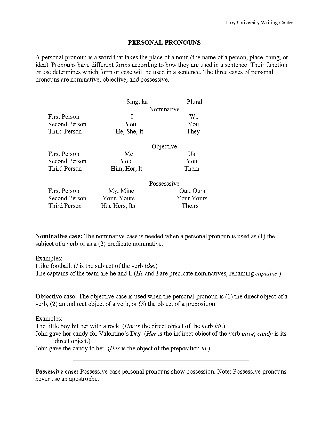 direct object vs predicative nominative