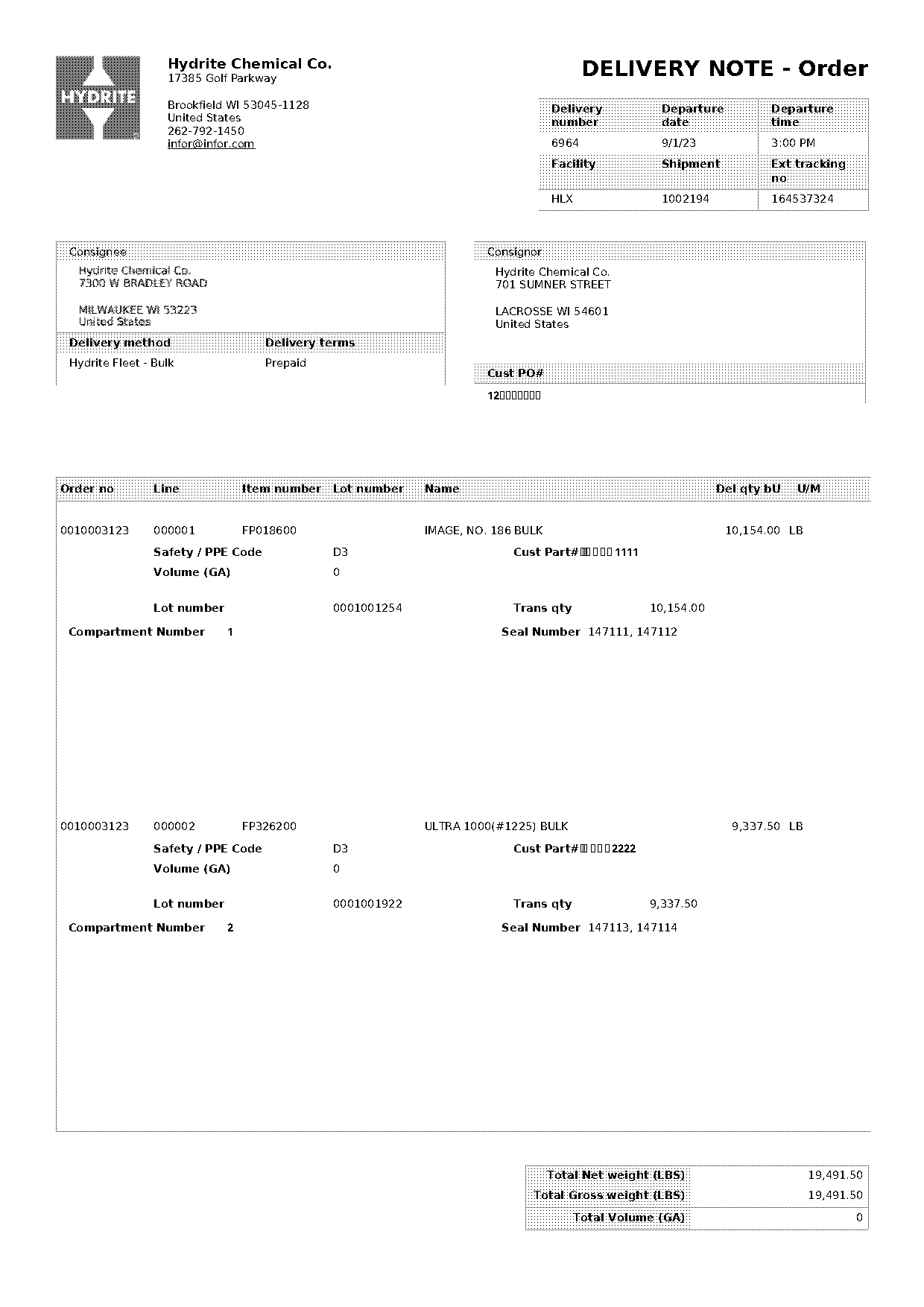 delivery note example pdf