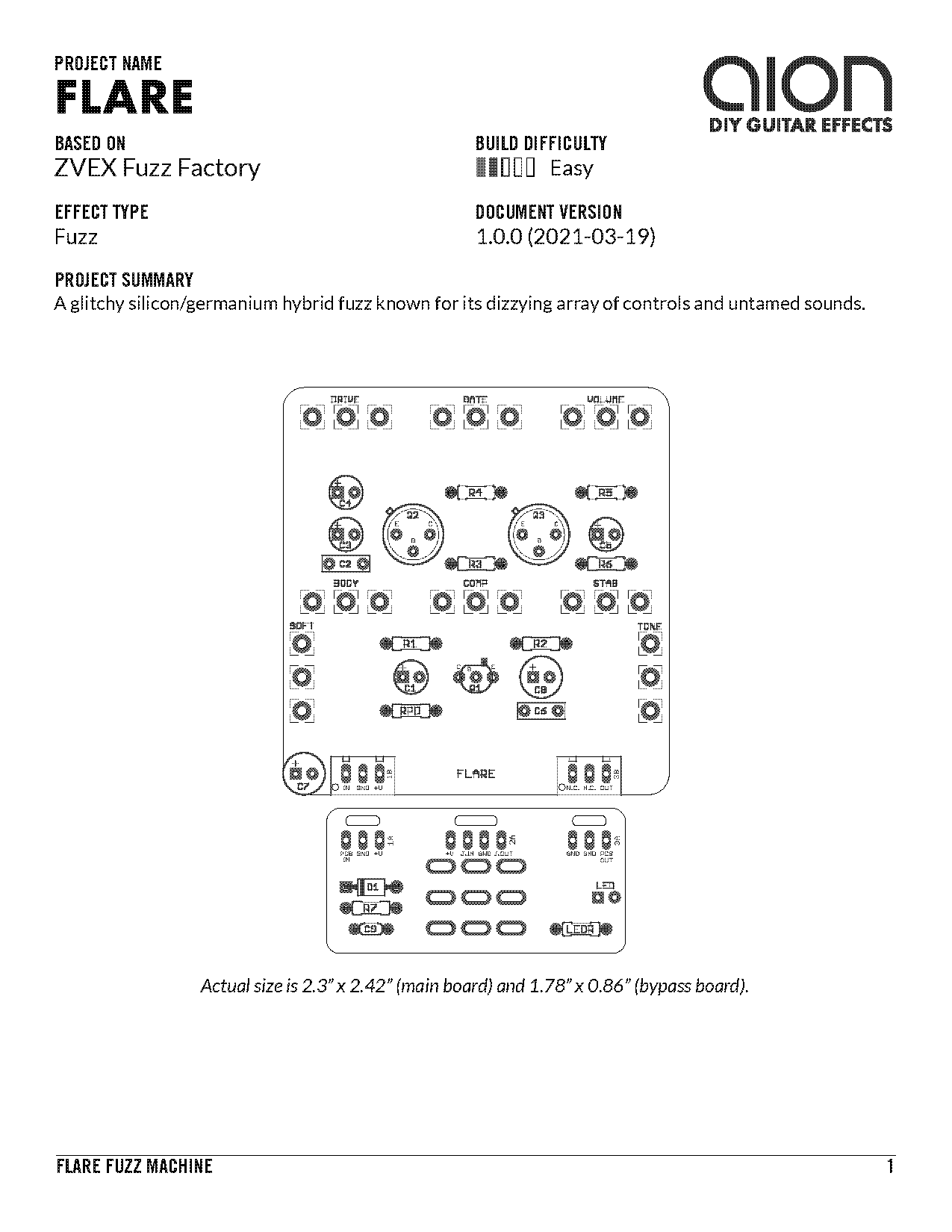 small bear fuzz face kit instructions