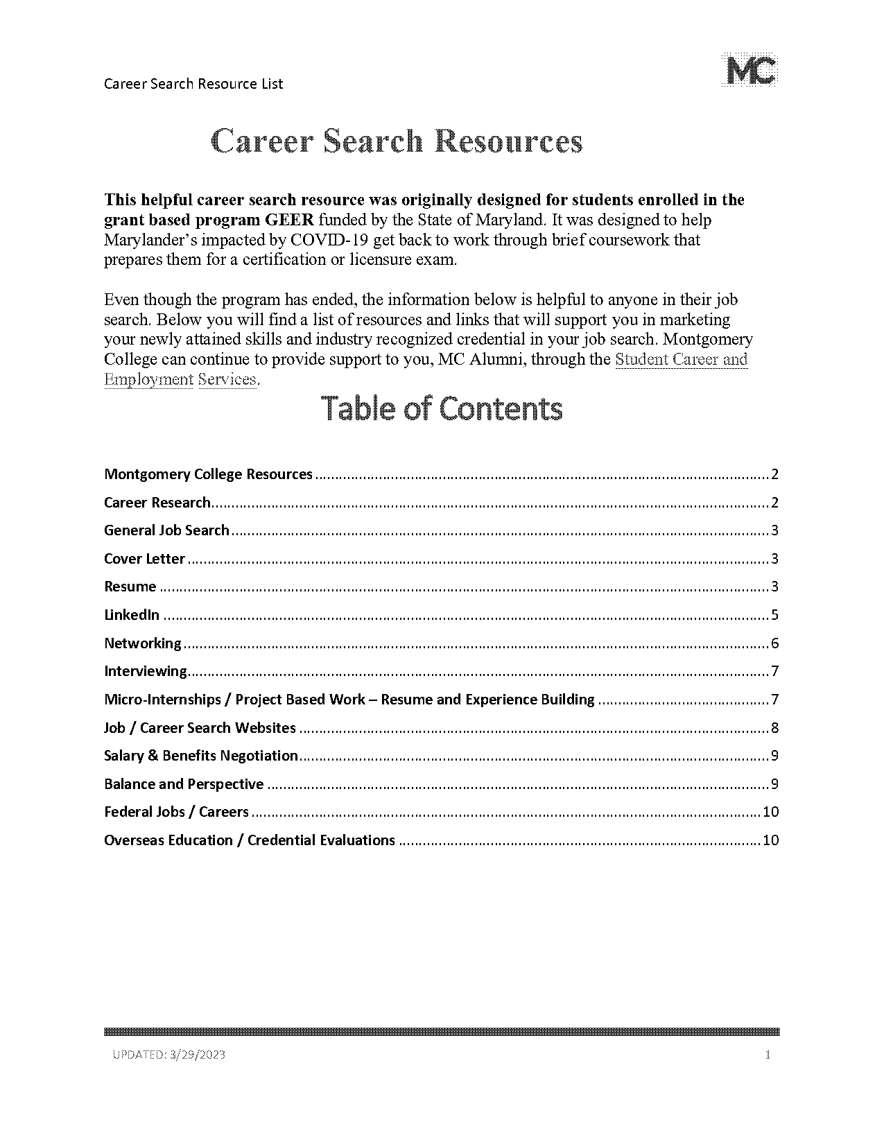 counter offer letter sample employment