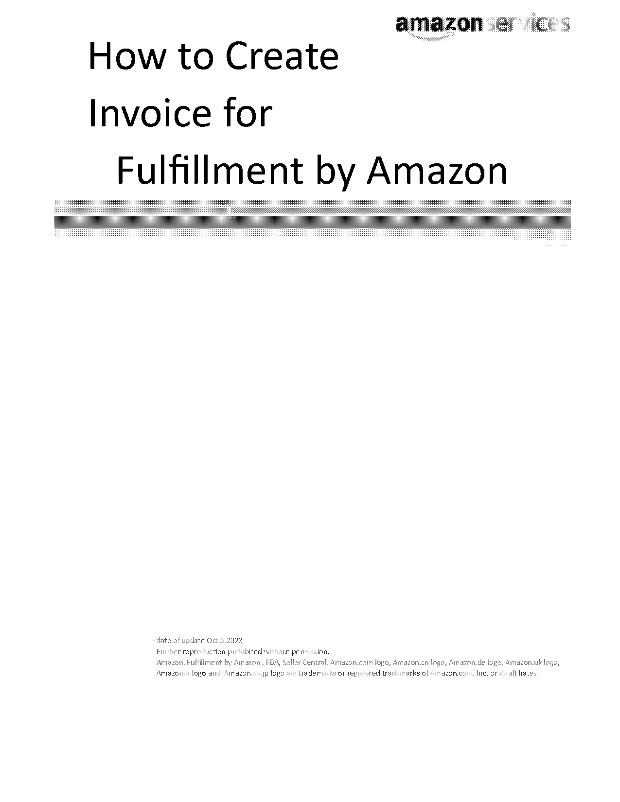 how do you get invoices from amazon