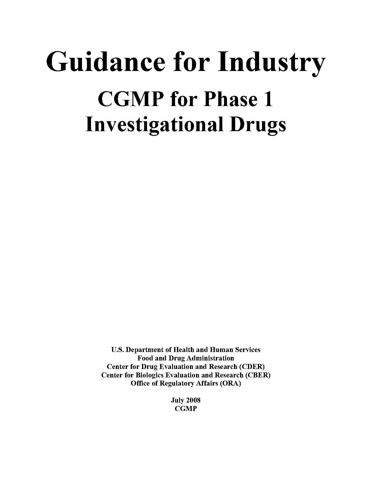 guidance for industry drug product cmc