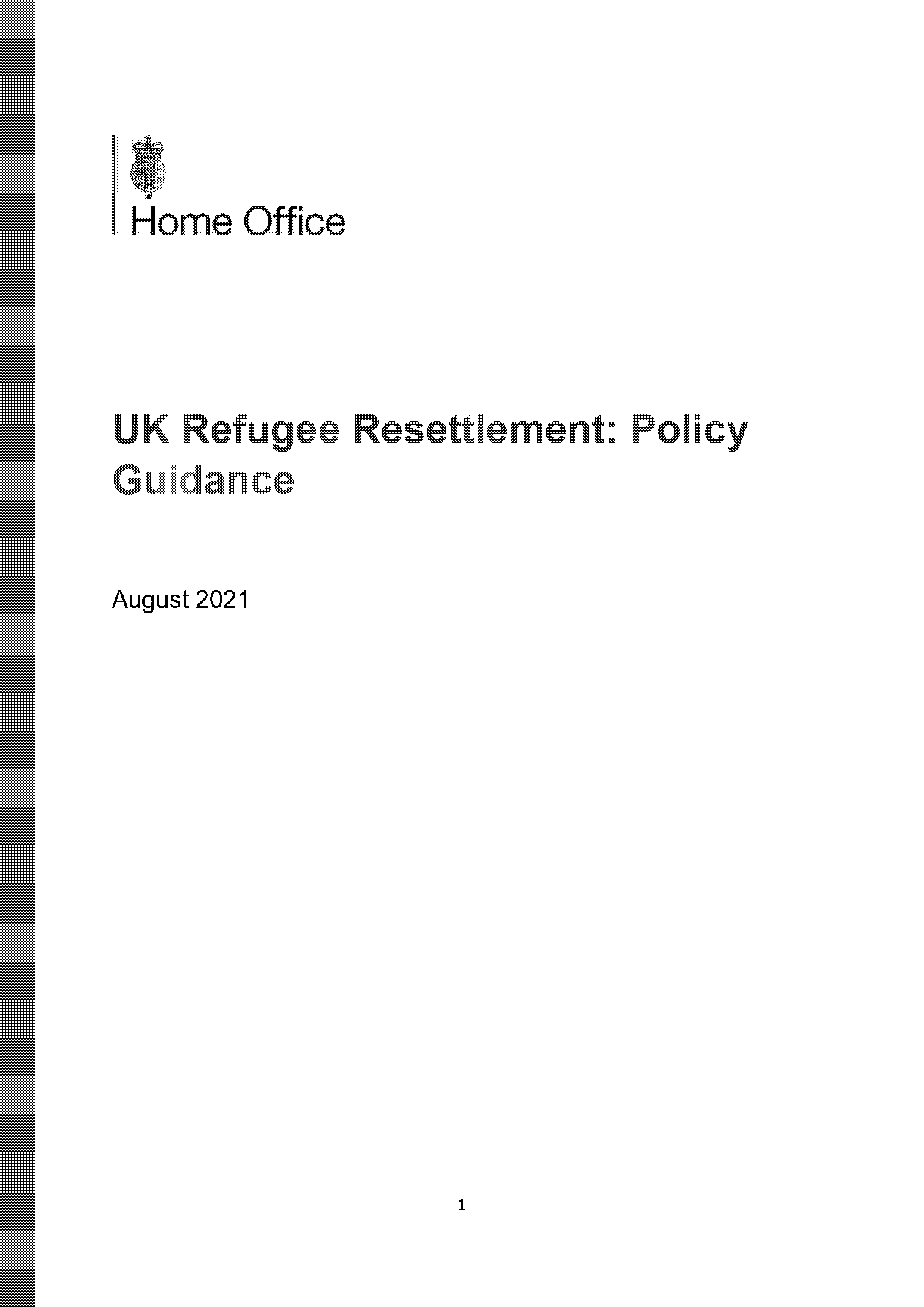 british travel document for refugees