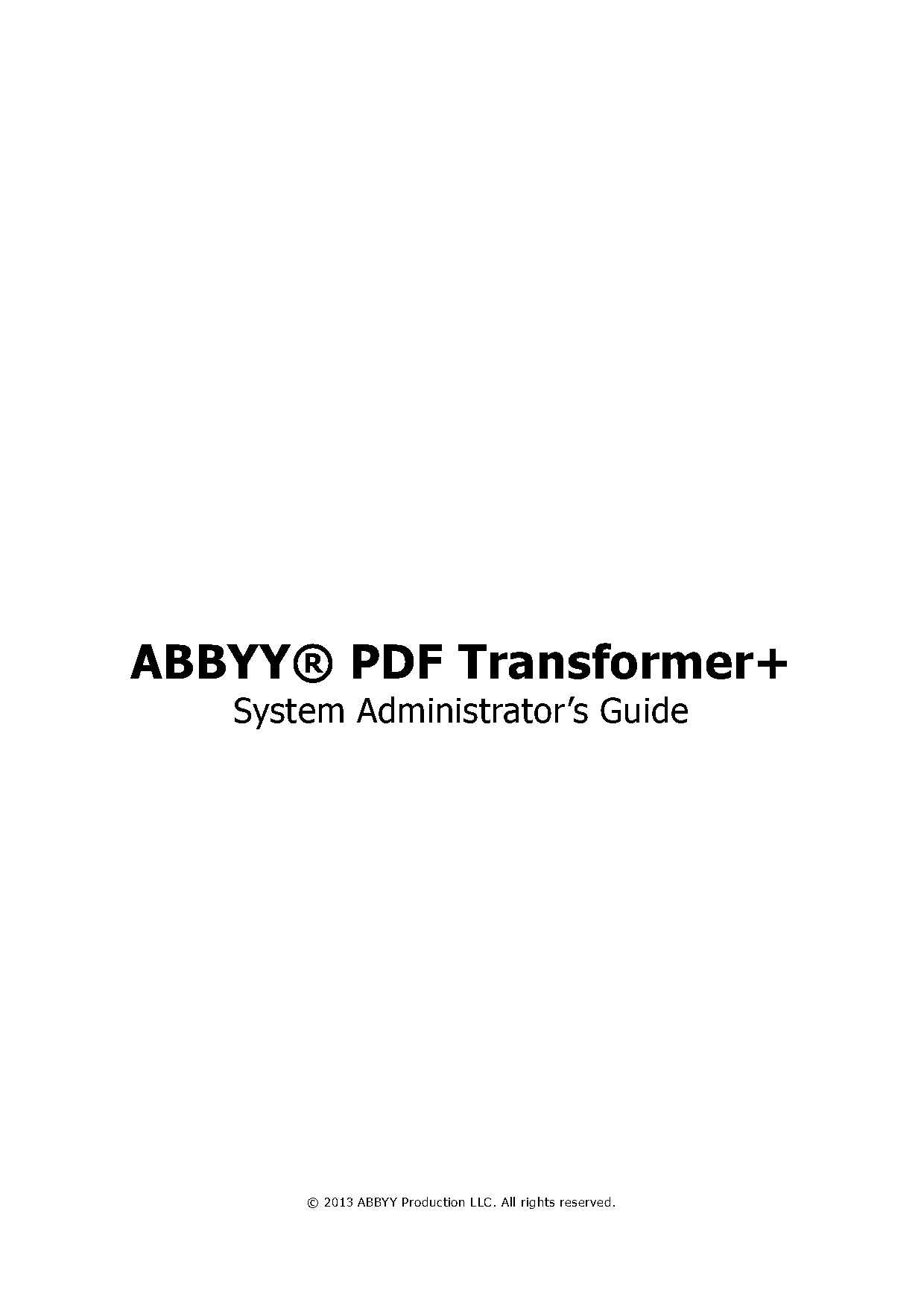 abbyy pdf transformer free download