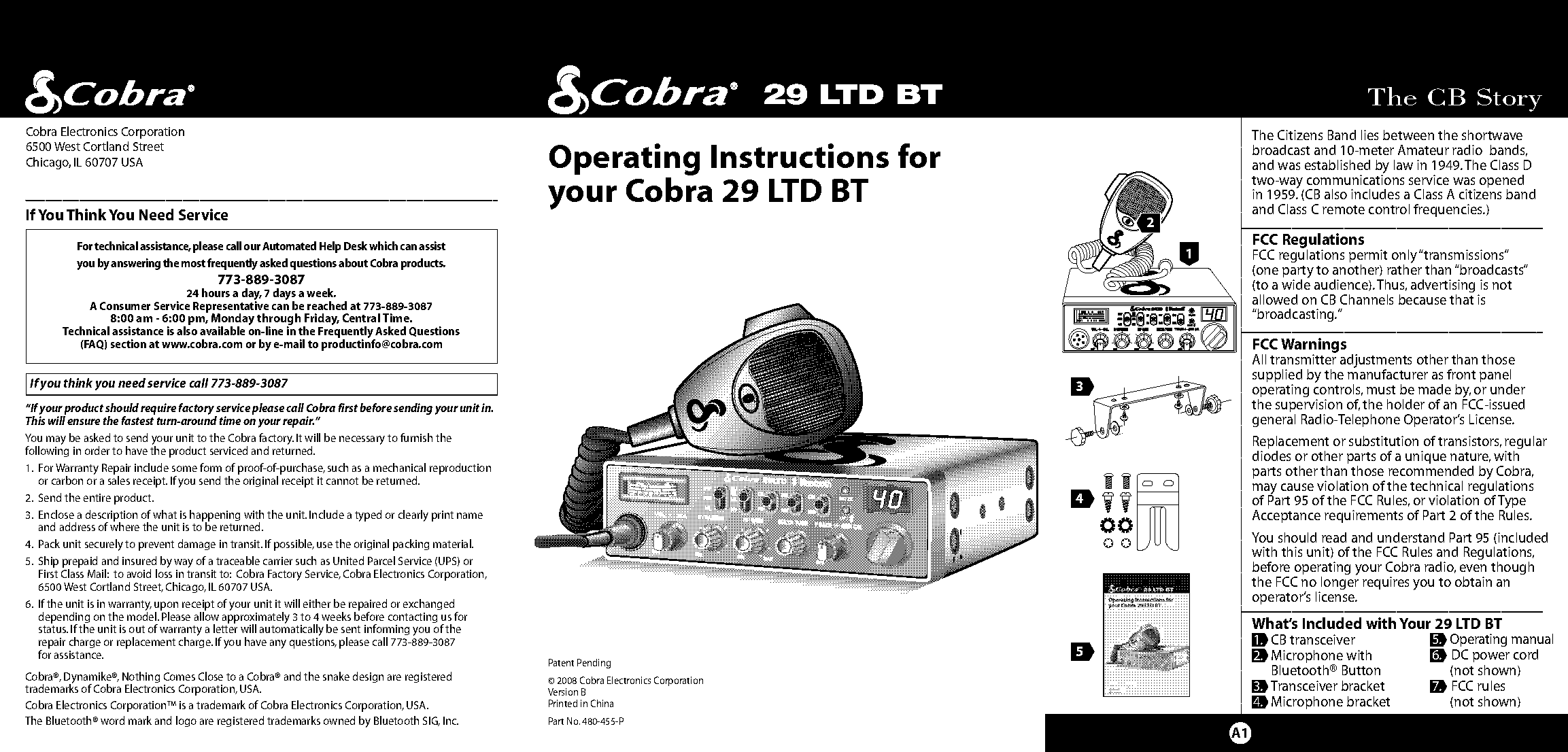 cobra cb radio instruction manual