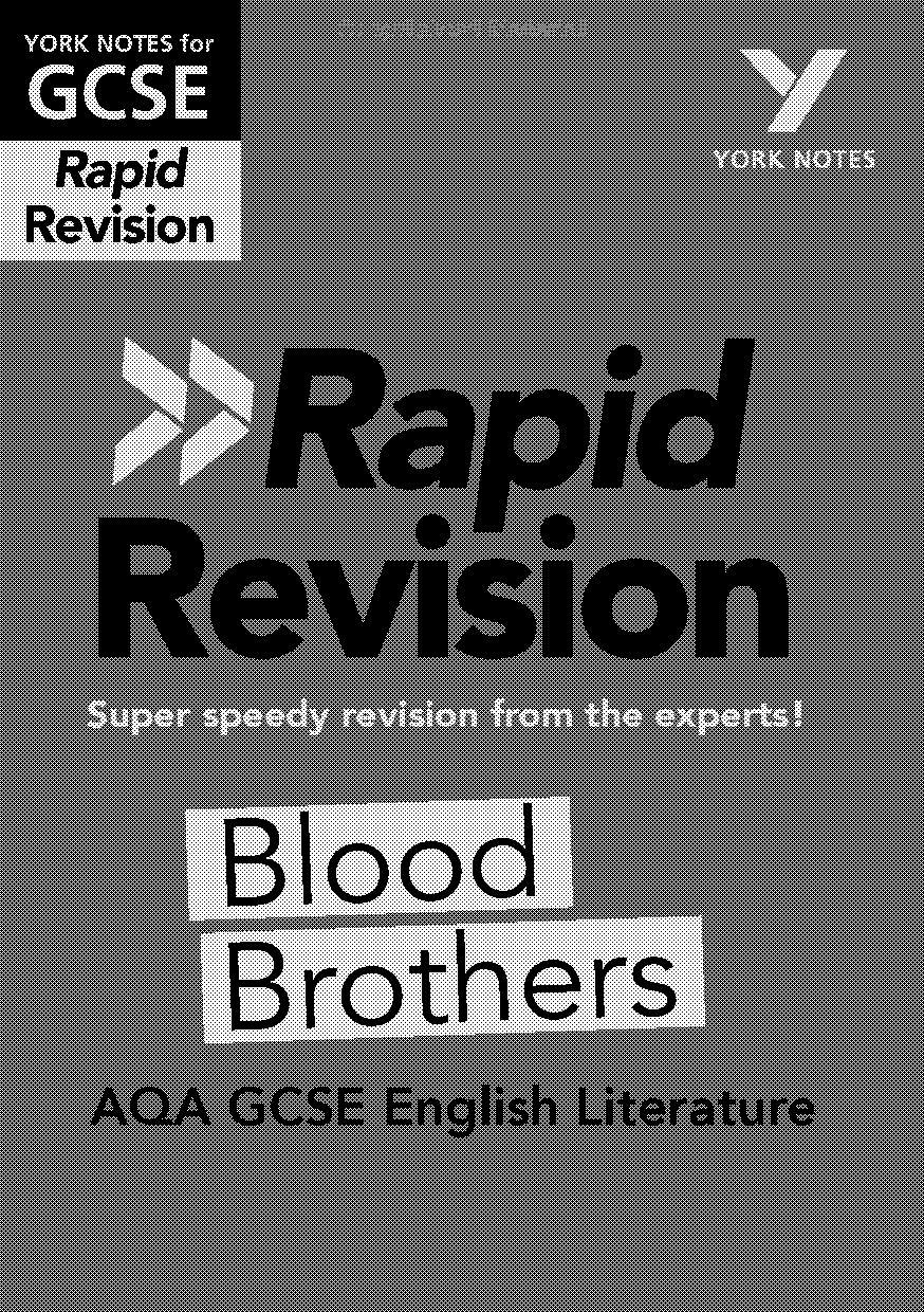 blood brothers study guide pdf