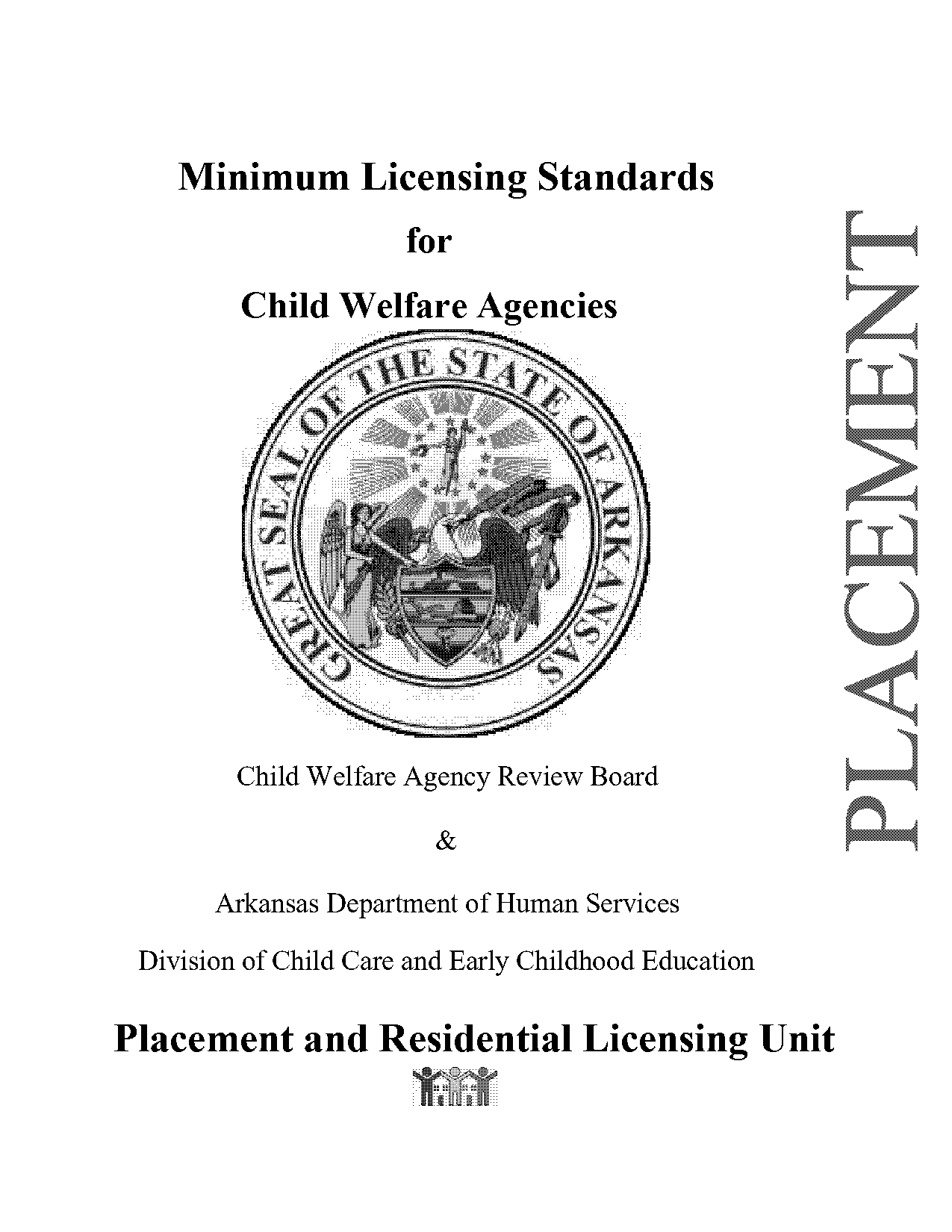 dhs arkansas minimum licensing requirements