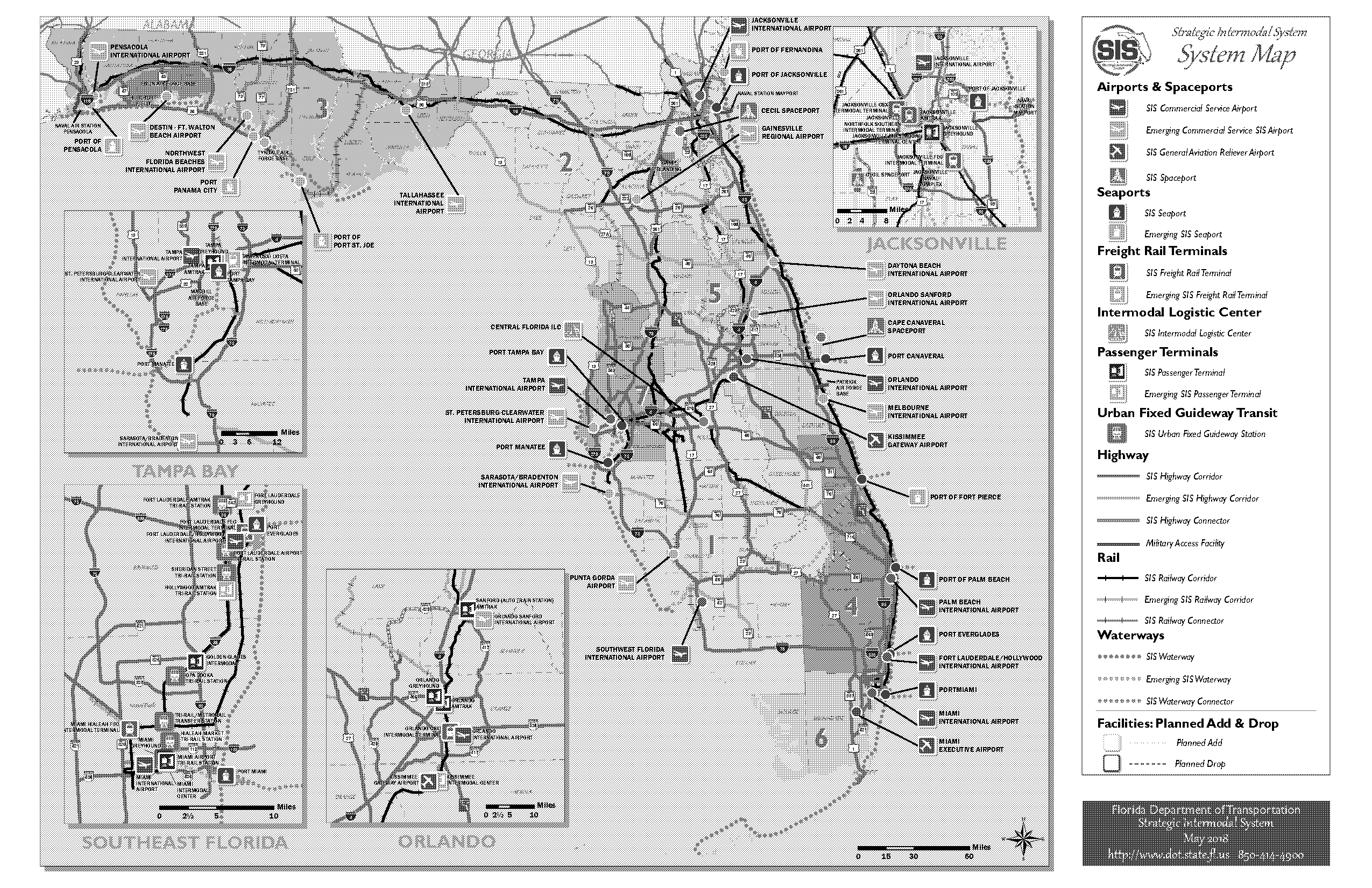 maimi airport terminal map