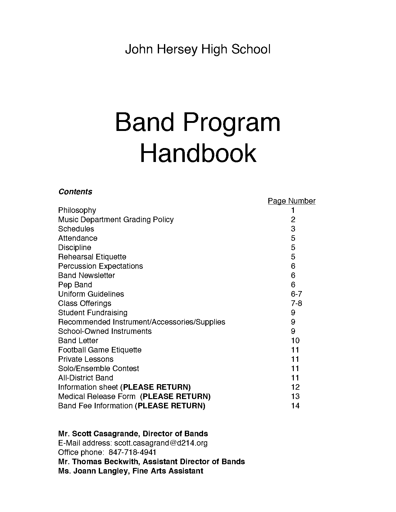 high school band rehearsal plans midwest clinic