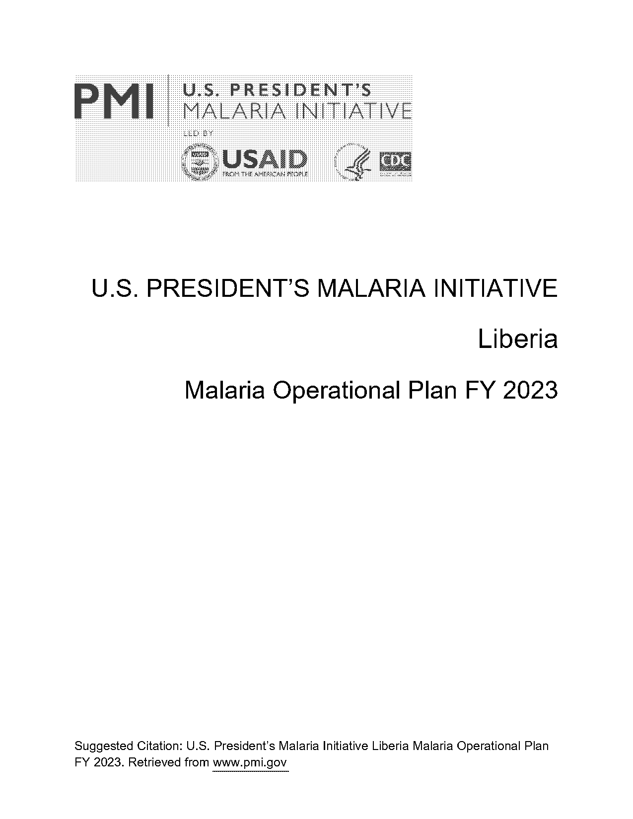 liberia national malaria strategic plan