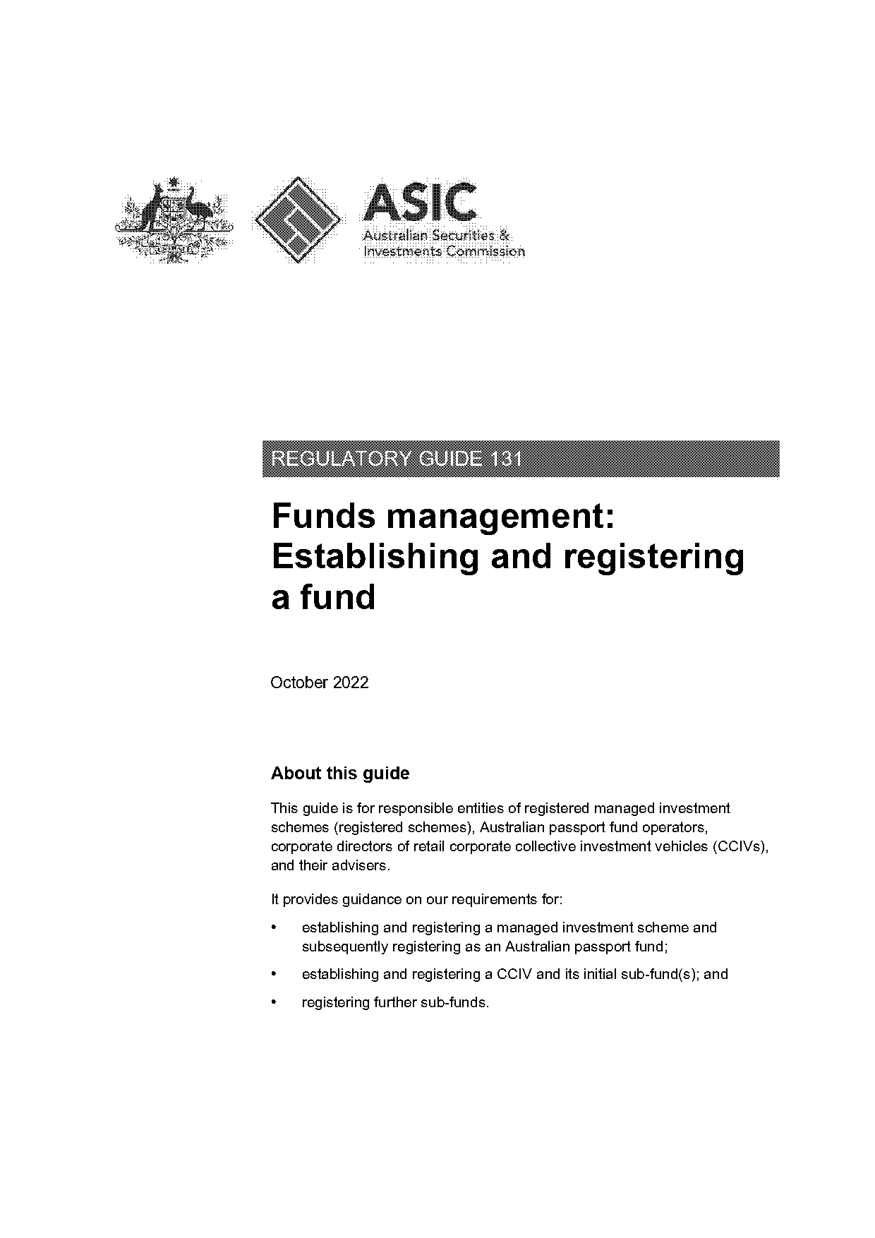 register of managed investment schemes