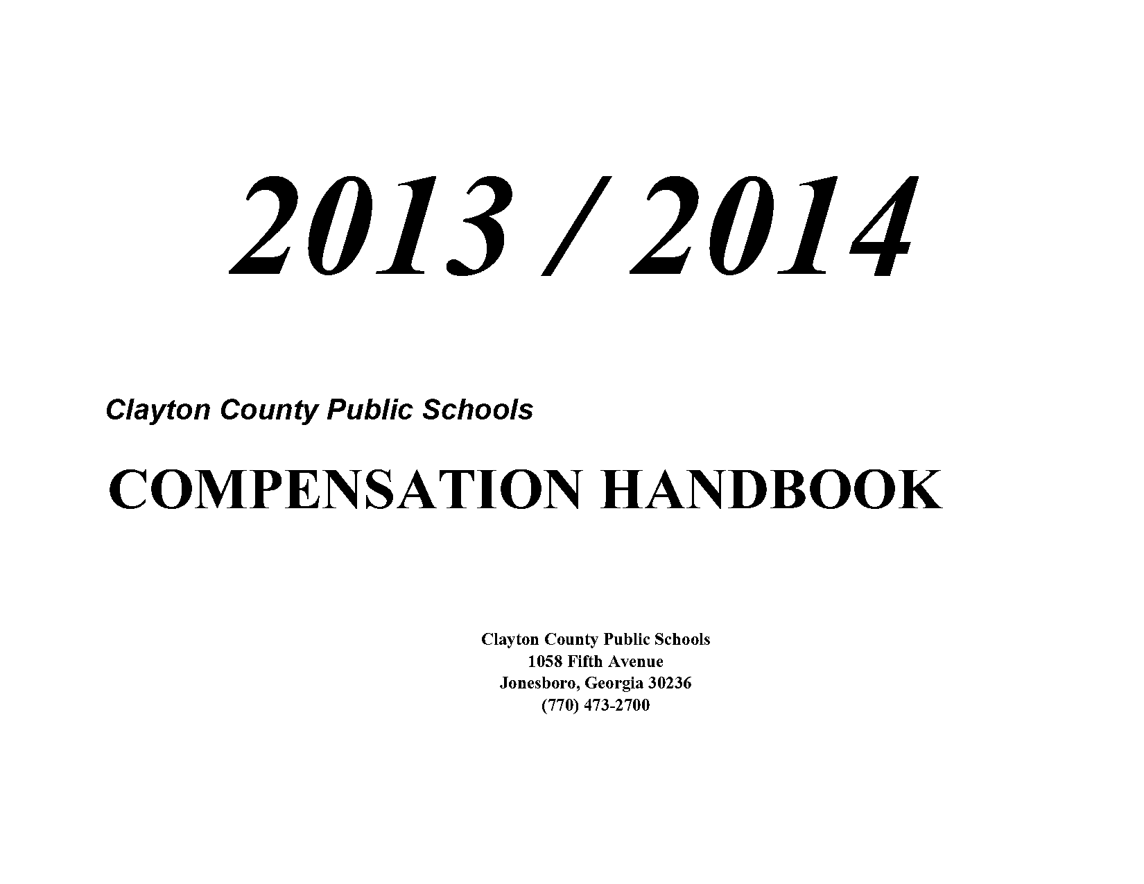 clayton public schools preschool handbook