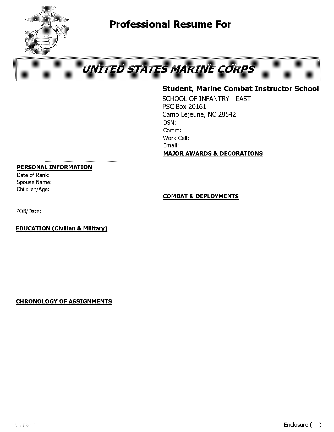 free templates for resume with photo