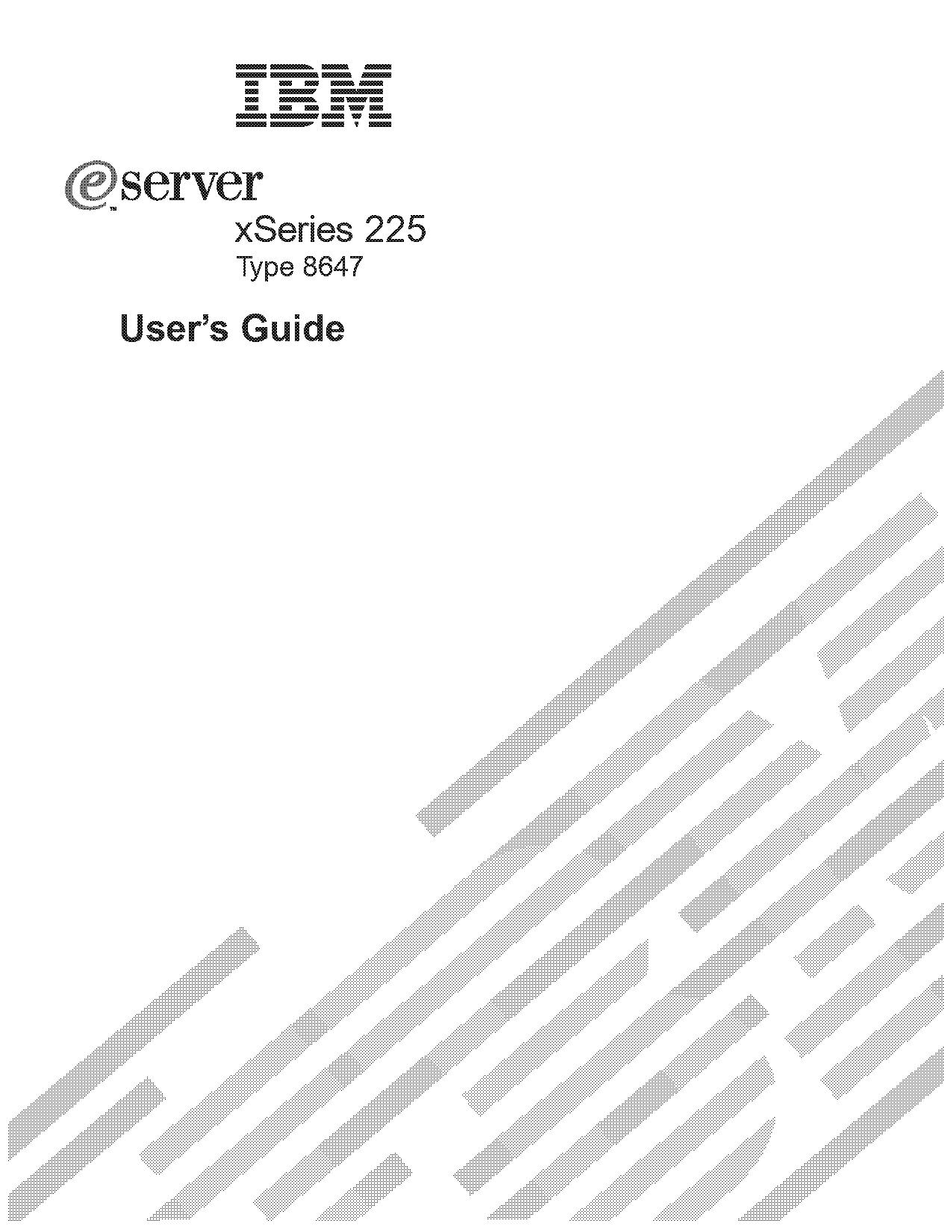 ibm x series server manual