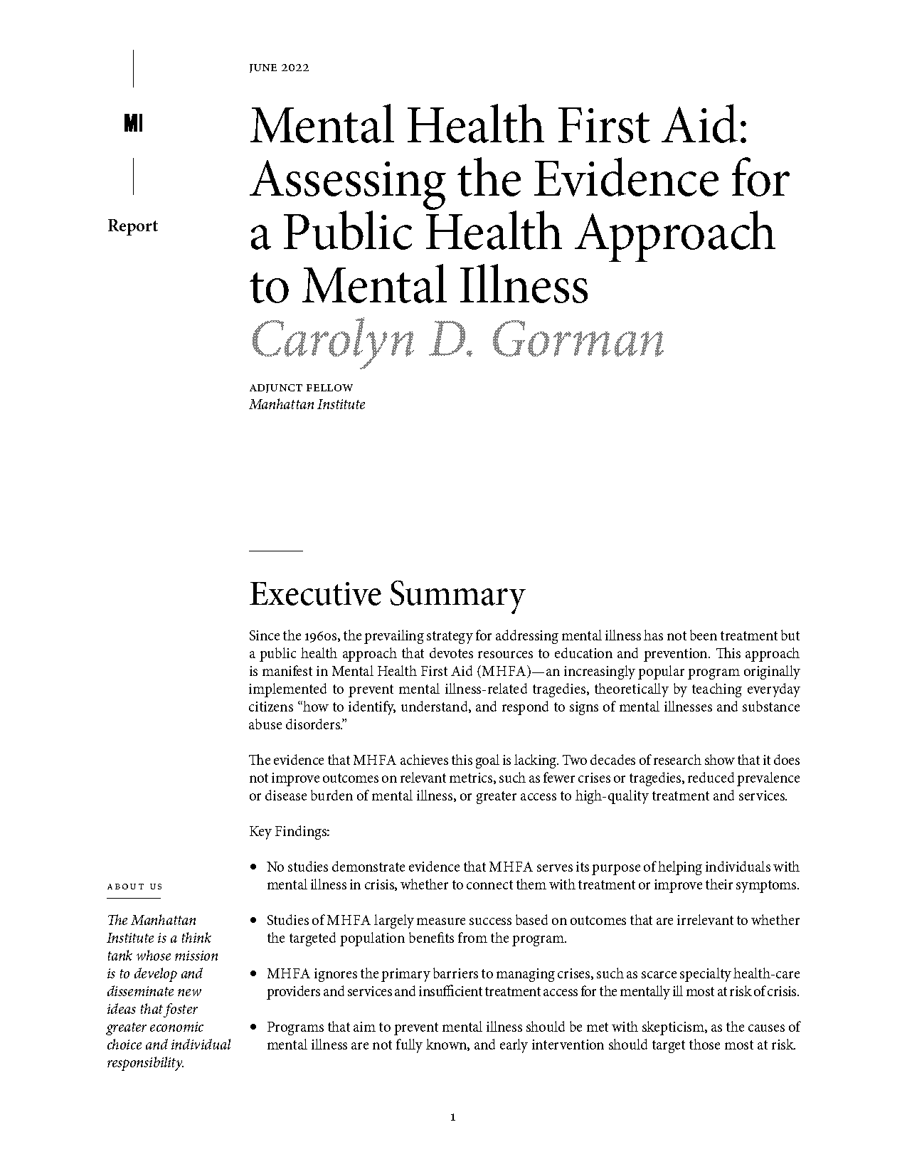 mental health first aid for nursing article evidence based