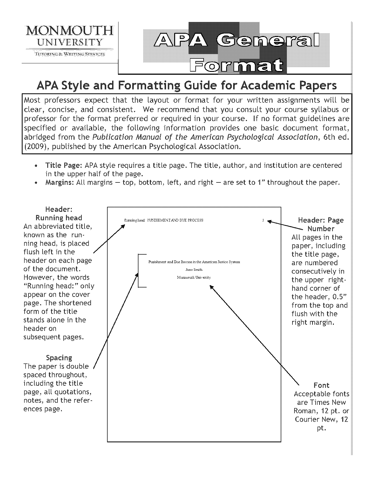 apa style example outline of a research proposal