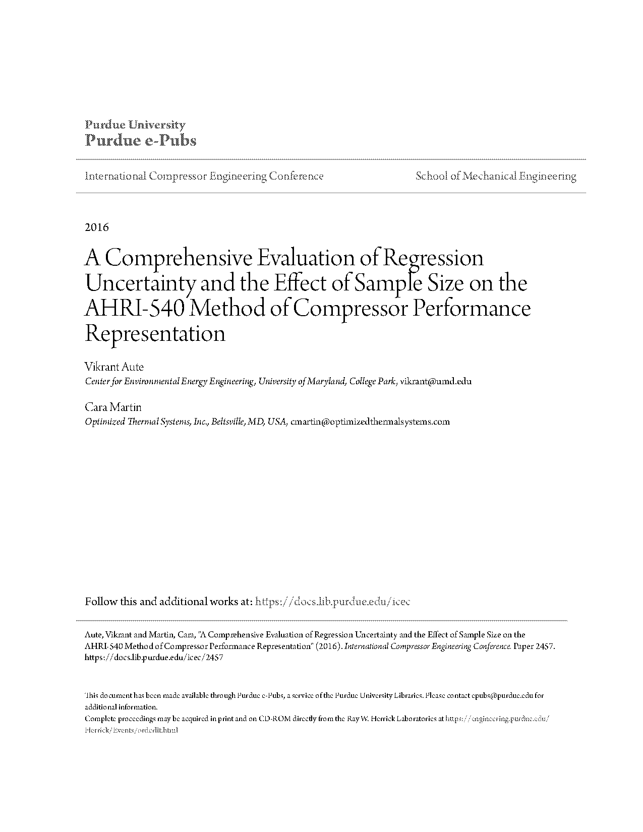 sample size for regression analysis