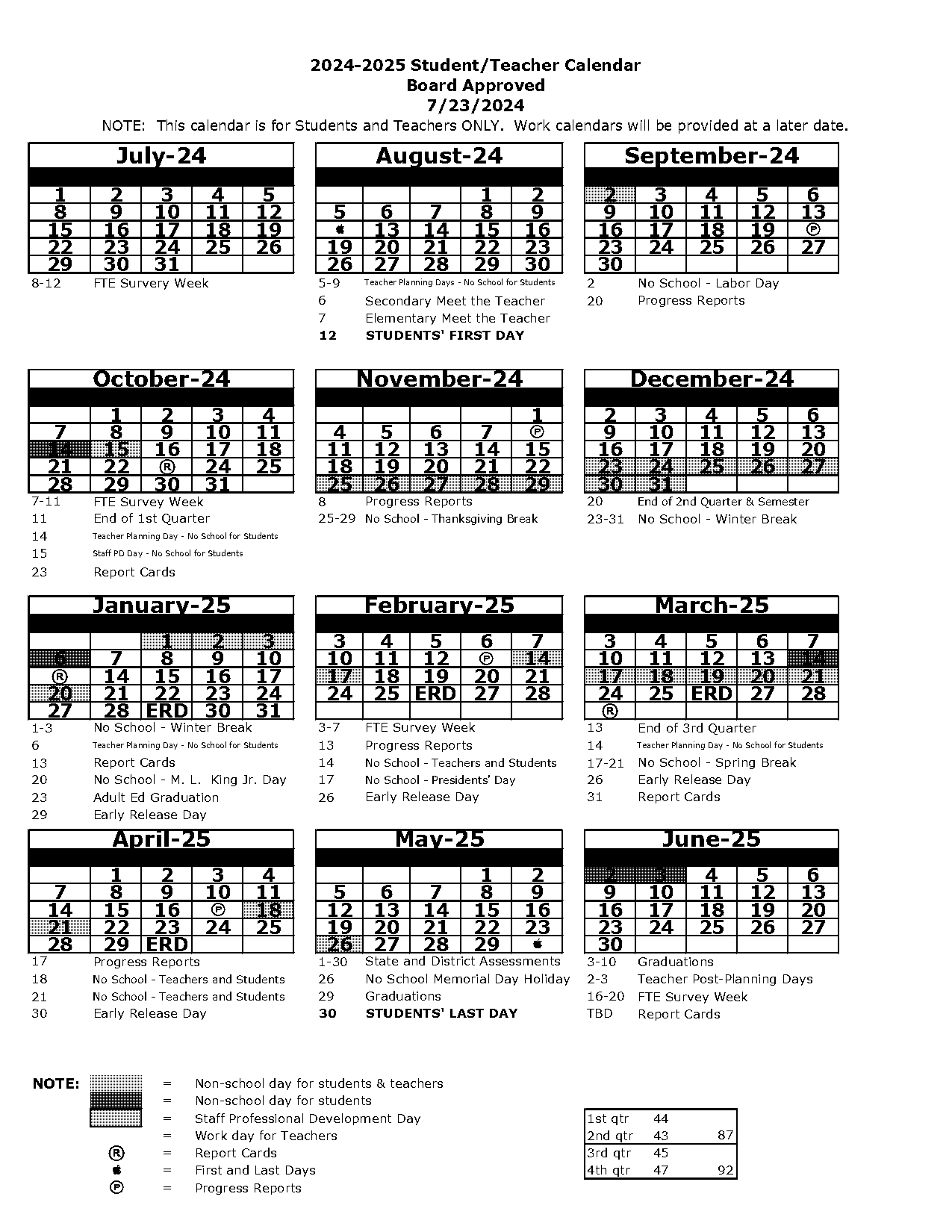 free work week calendar template