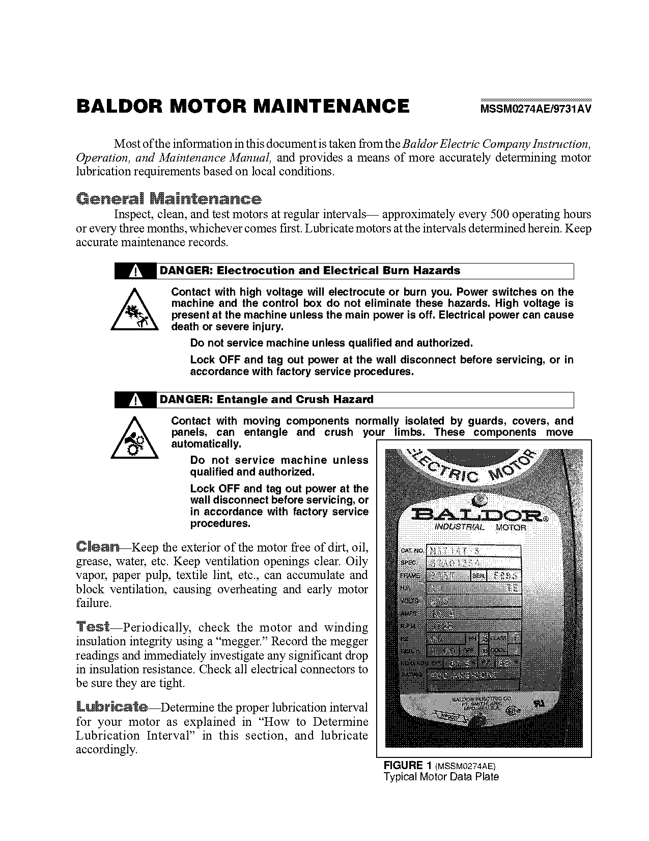 motor preventive maintenance checklist pdf