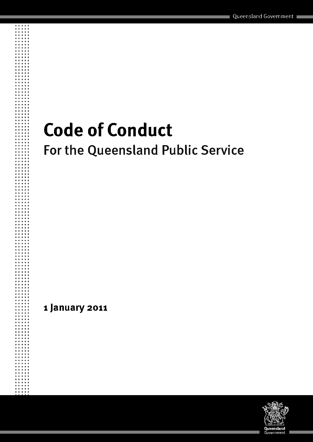 code of conduct policy qld health