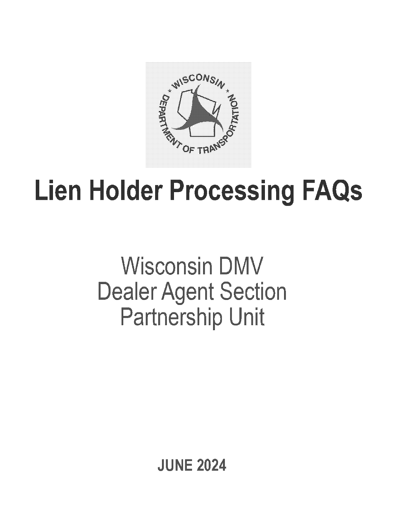 lien holder on vehicle wont allow another person on title