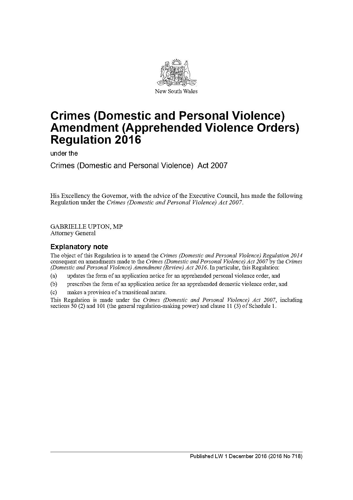 personal violence order nsw application form