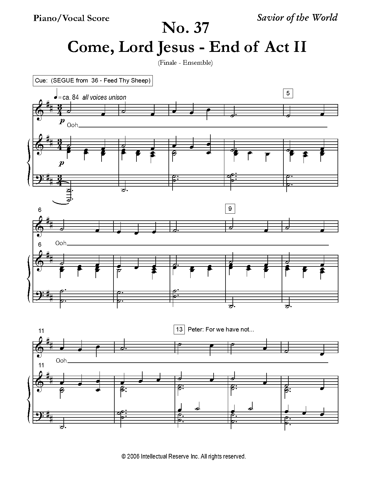 come to jesus sheet music pdf