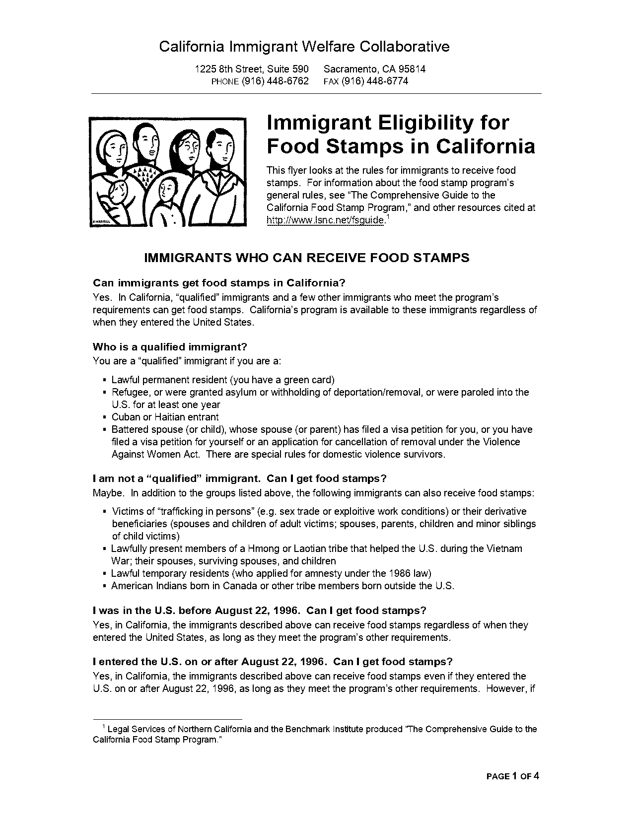 does receiving food stamps affect tax return