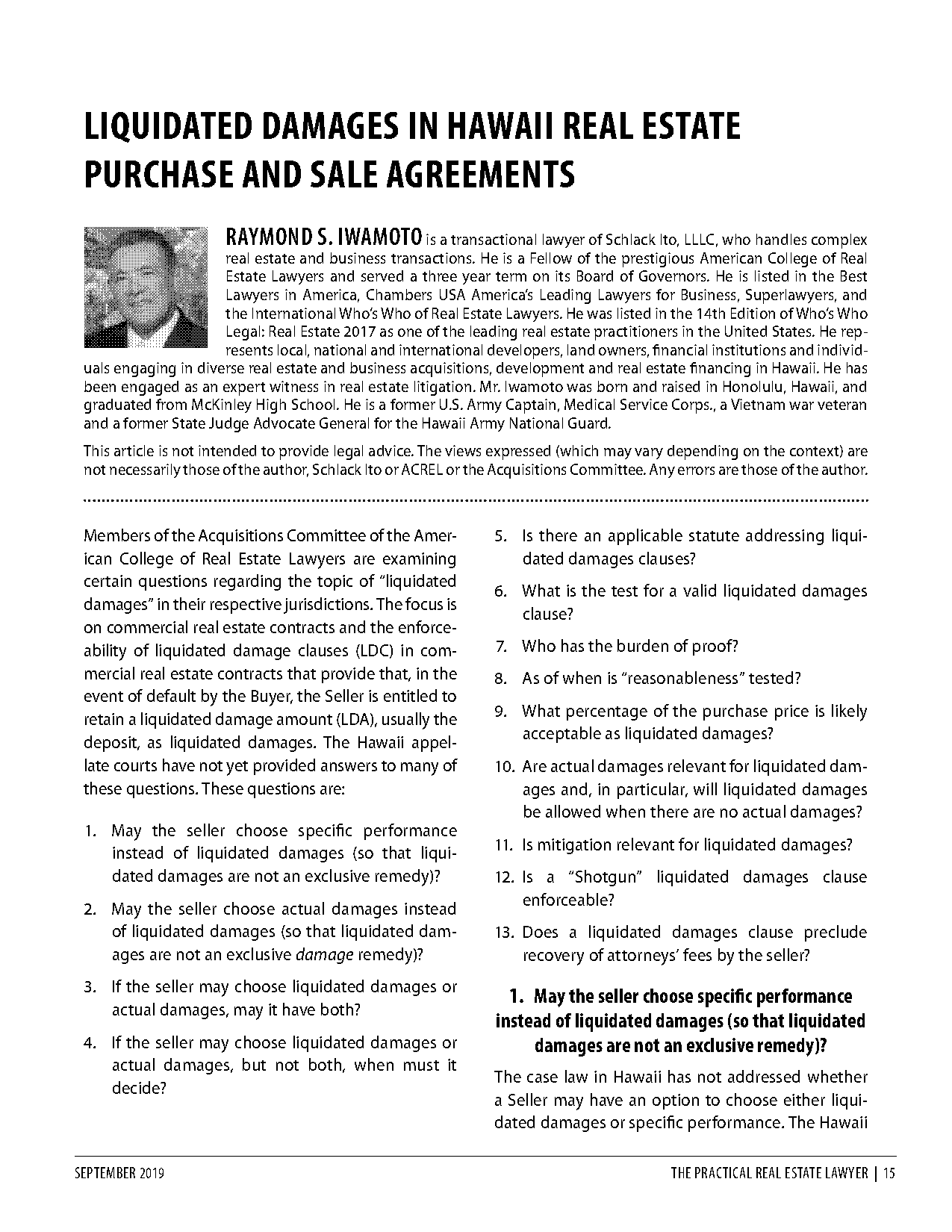 hawaii residential purchase and sale agreement