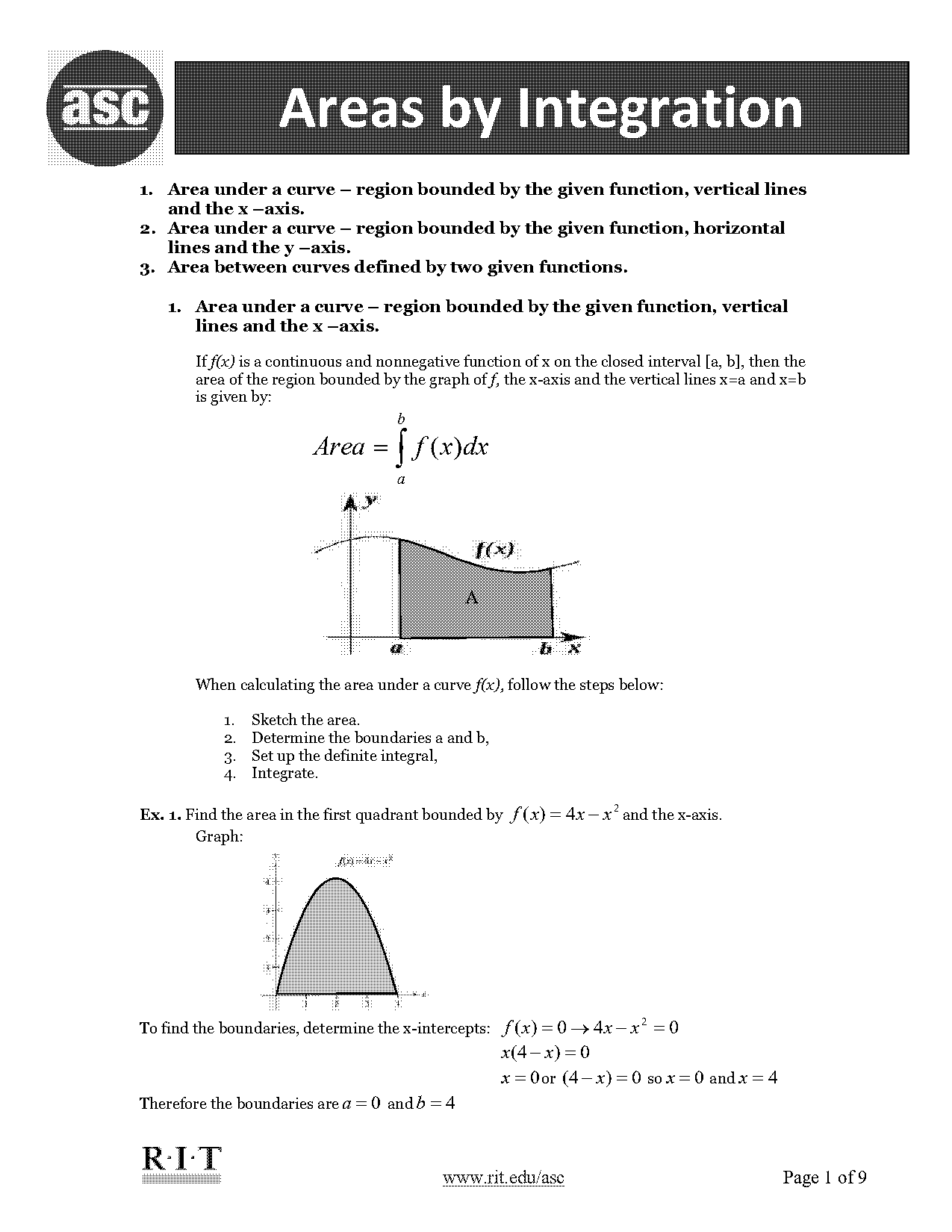 what to do when evaluate an integral integral