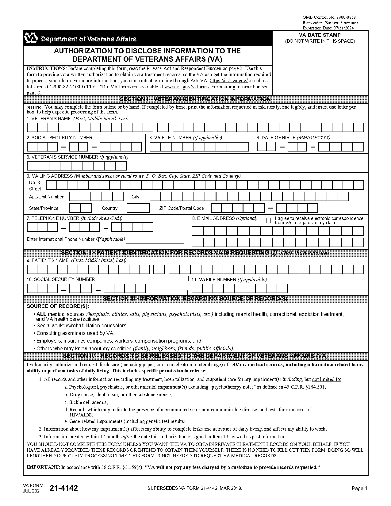 consent to disclose and release template