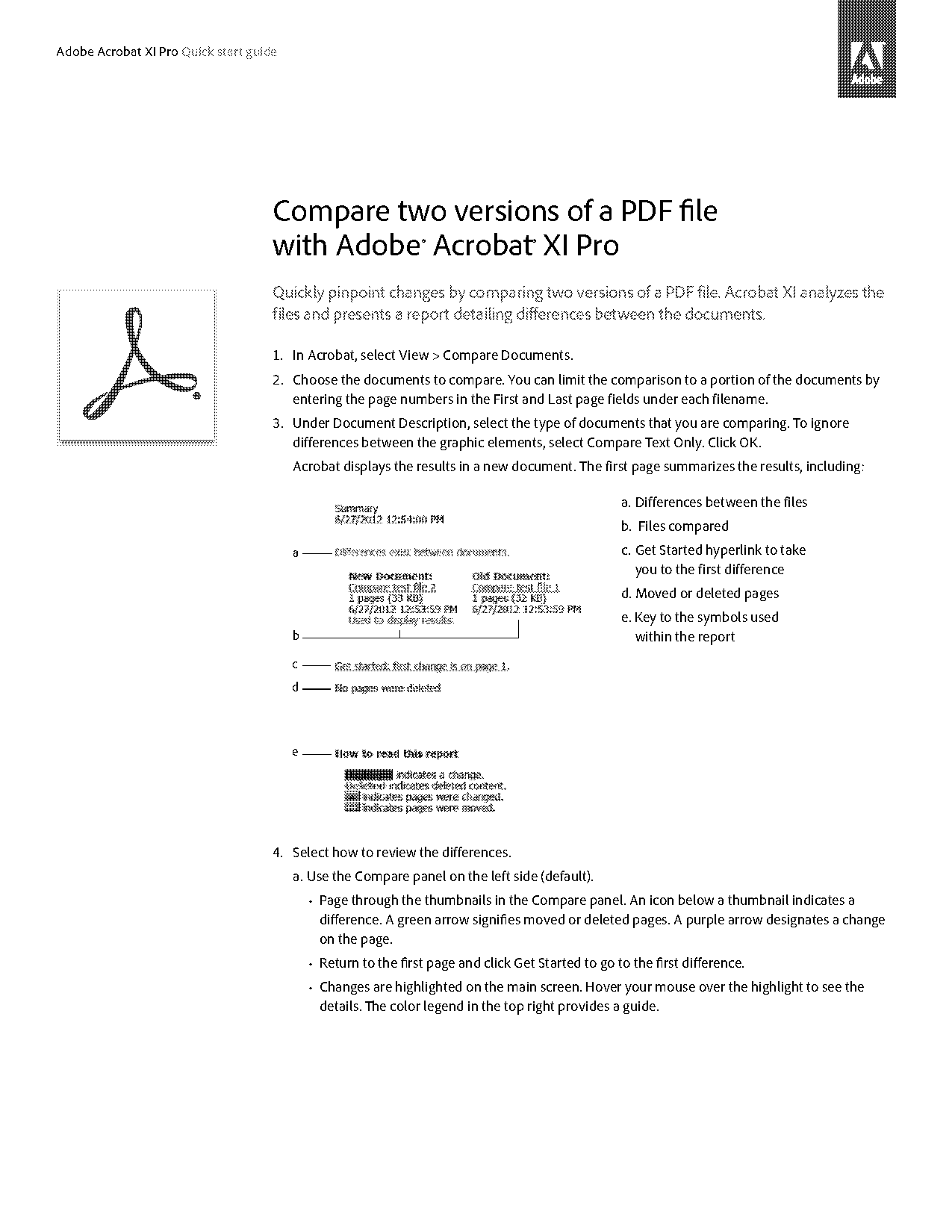 online compare two pdf documents