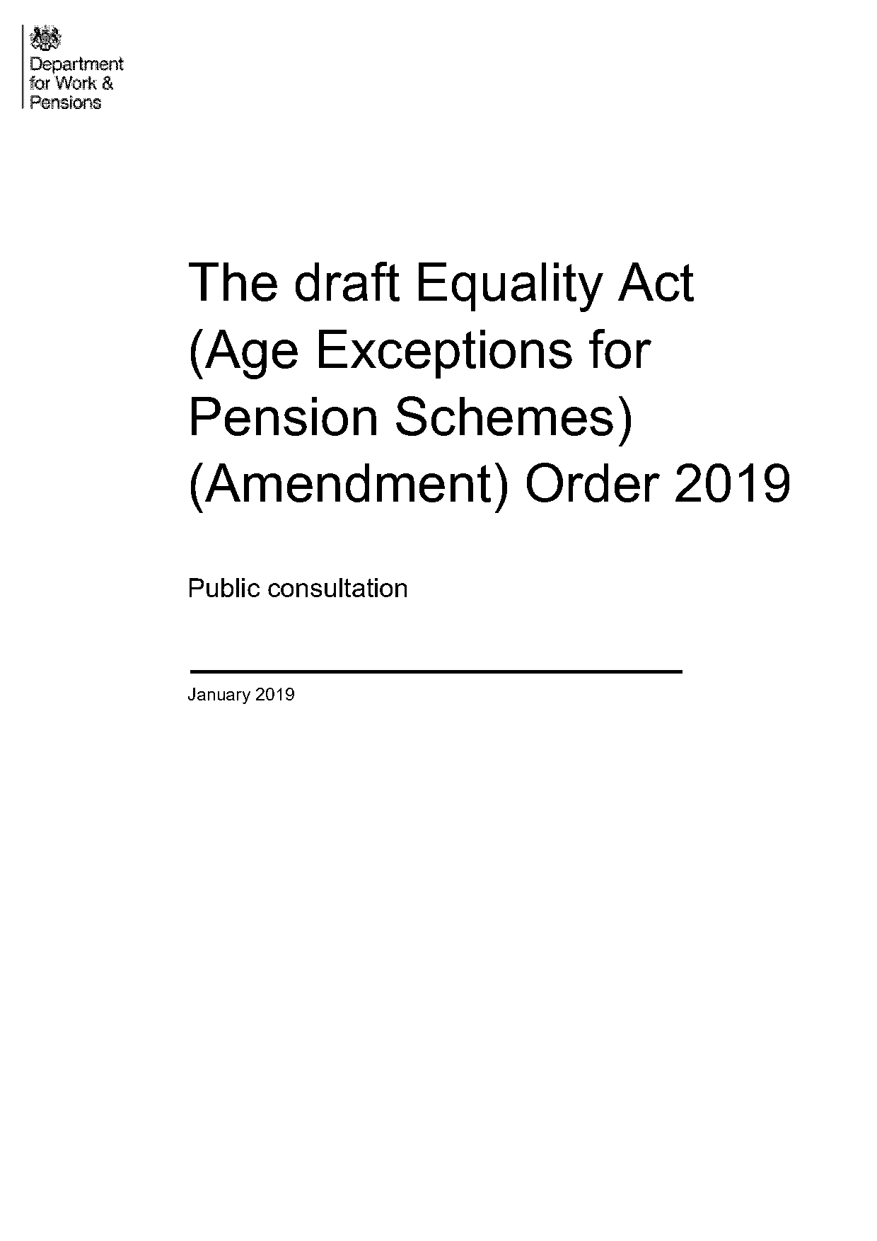 equality act age exceptions for pension schemes