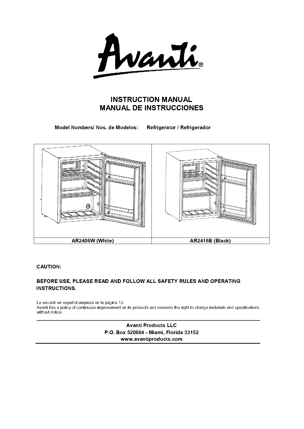 ge mini fridge manual