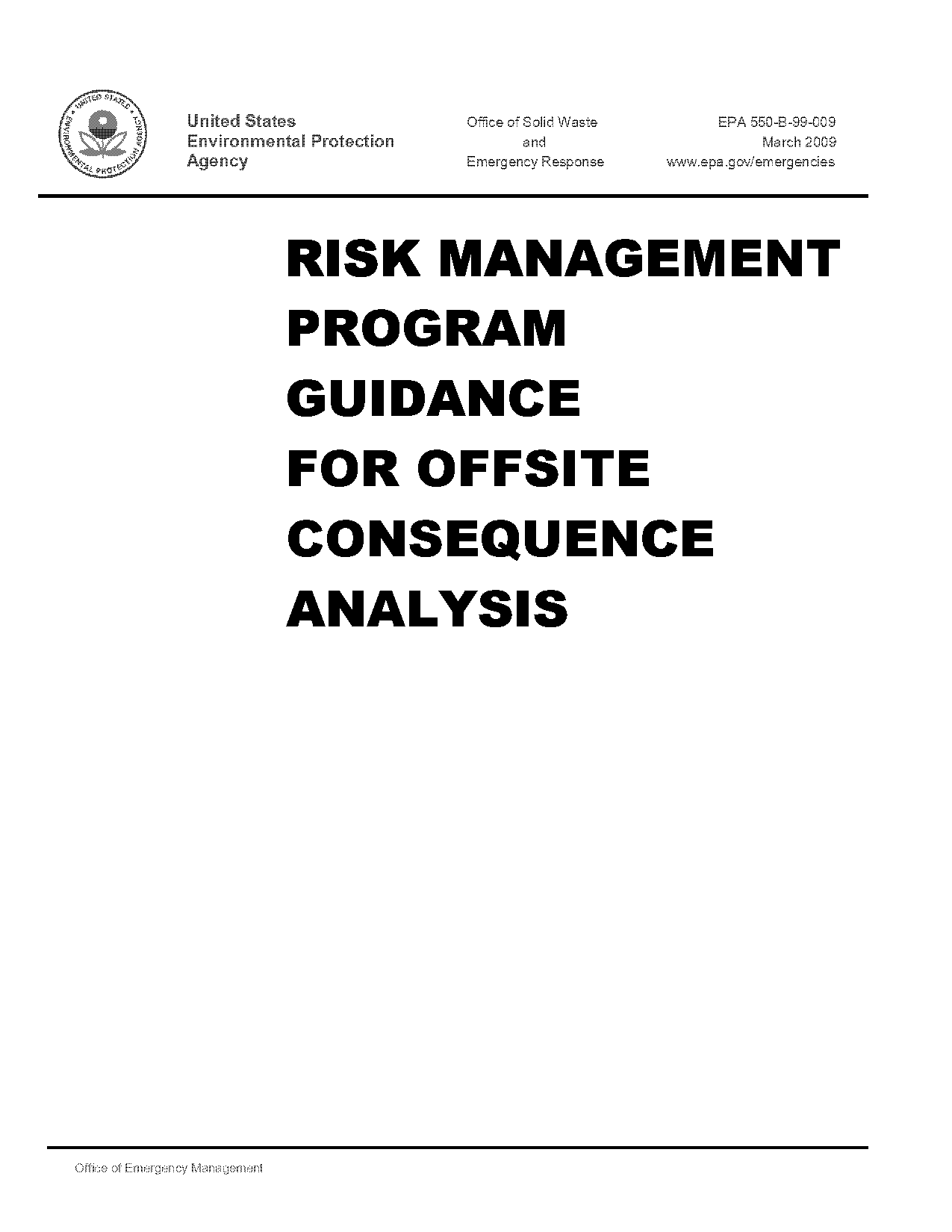 rmp offsite consequence analysis guidance