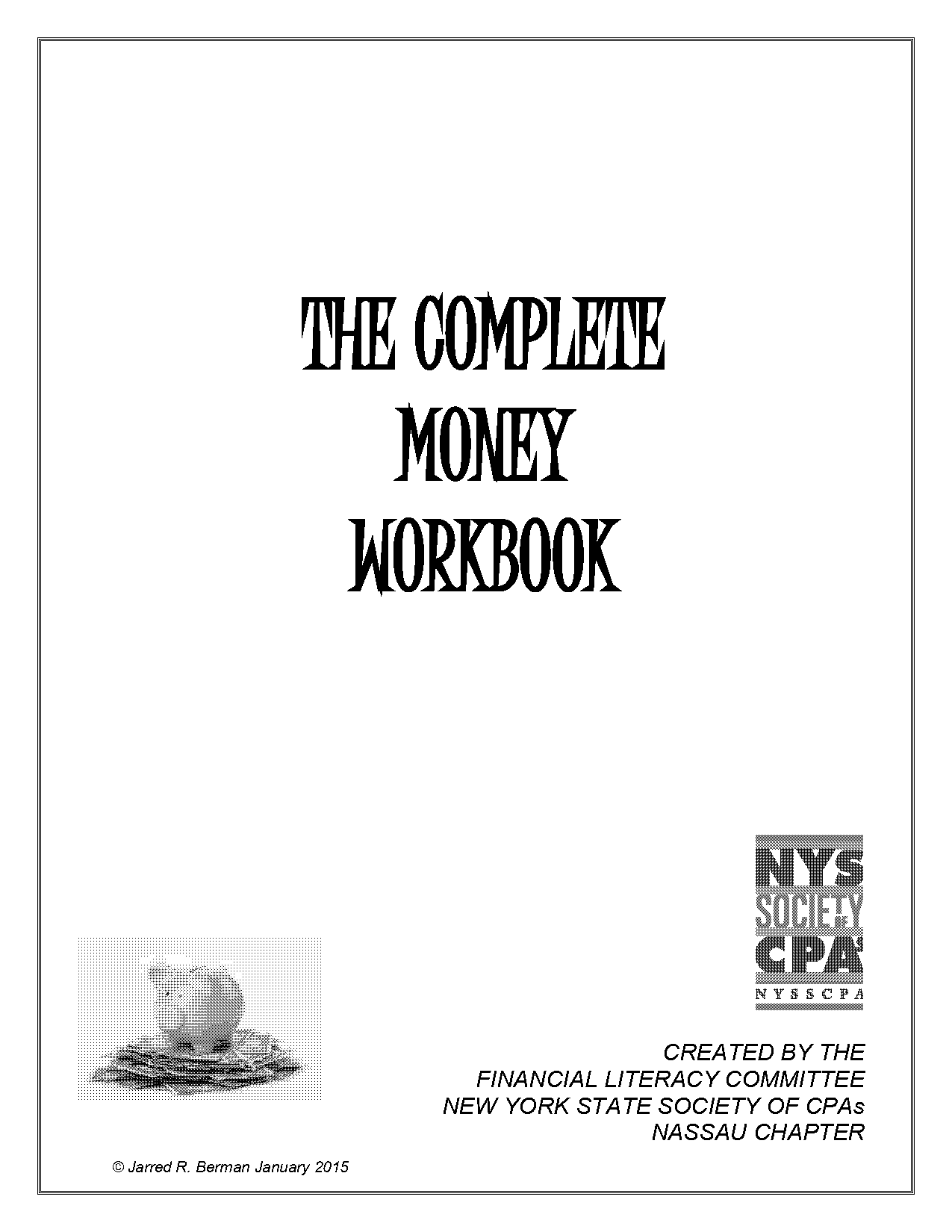 middle school financial literacy worksheets pdf