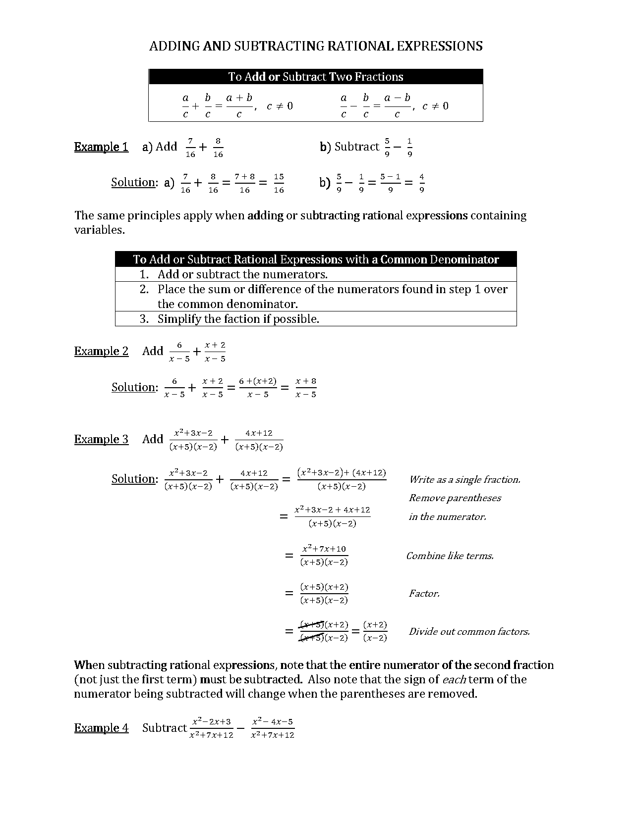 fraction addition same denominator worksheets for kids pdf