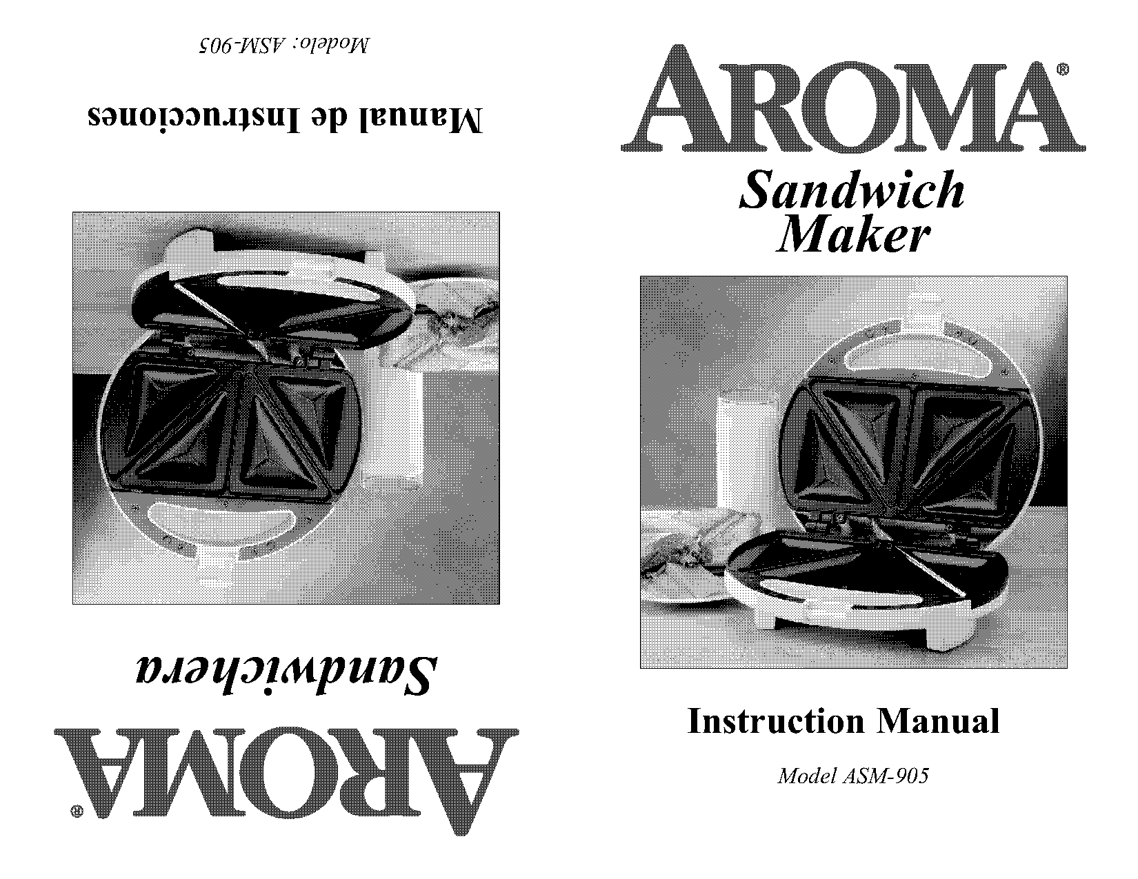 continental panini grill instruction manual