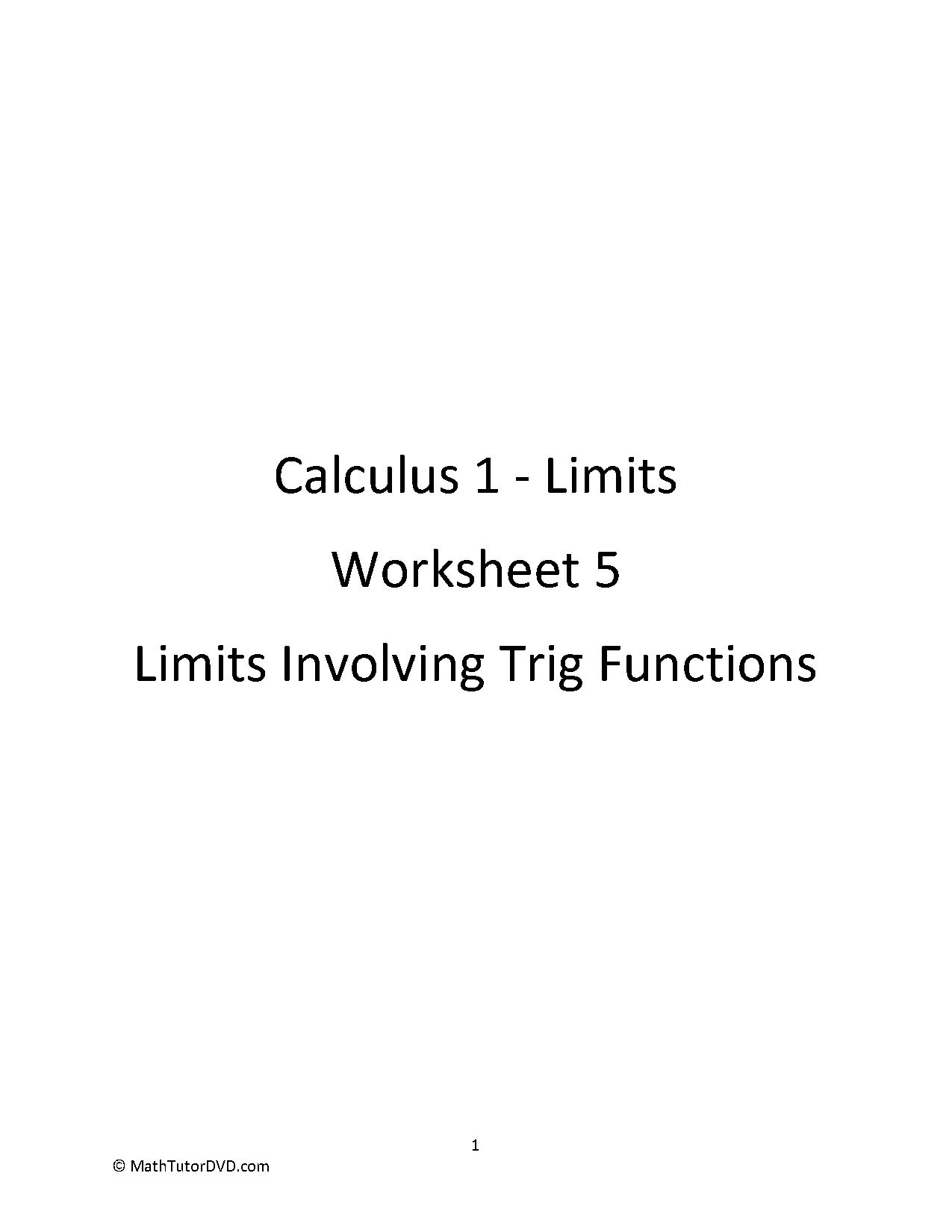 evaluate trigonometric functions from trigonometric identity worksheet answers