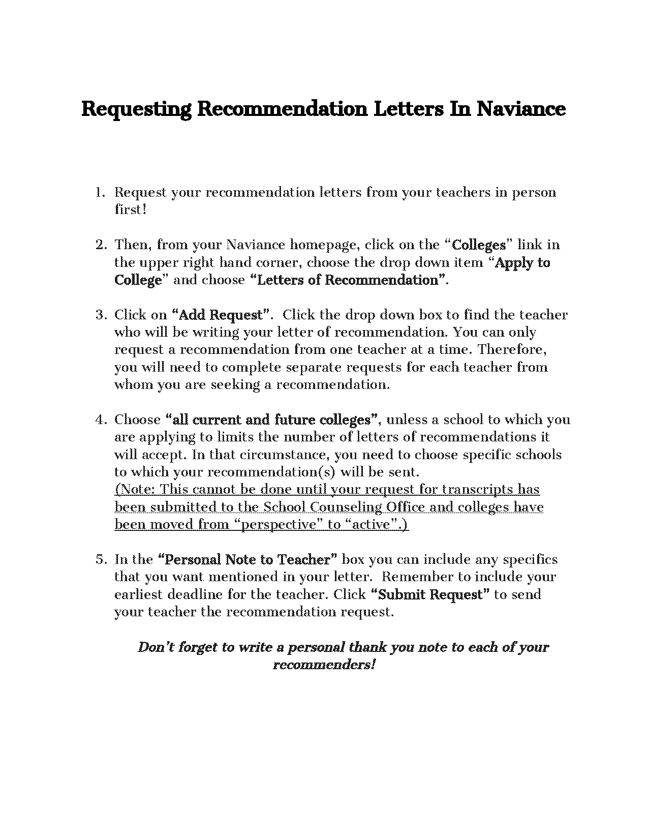 samples of teacher recommendation letters