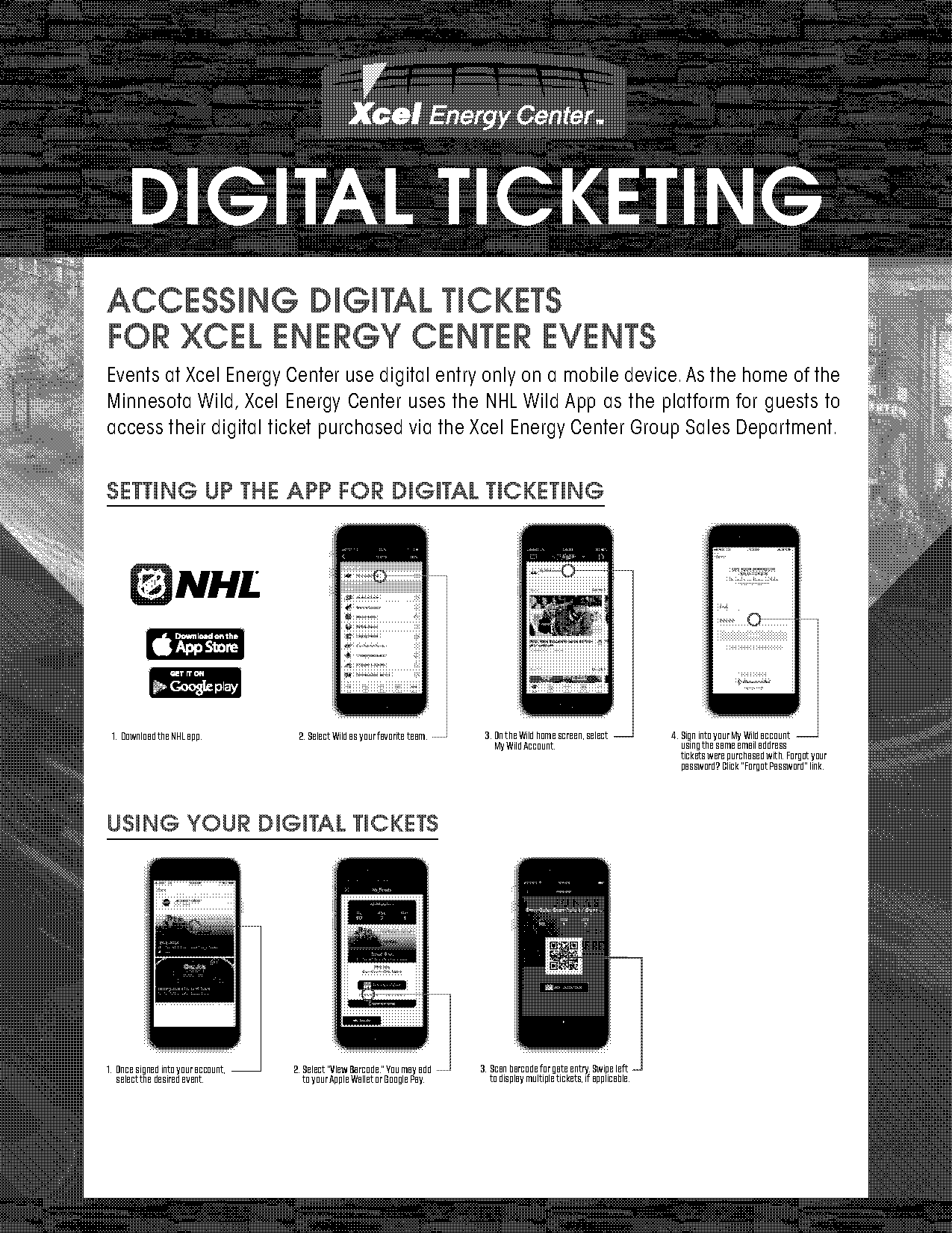 can you scan concert tickets on phone