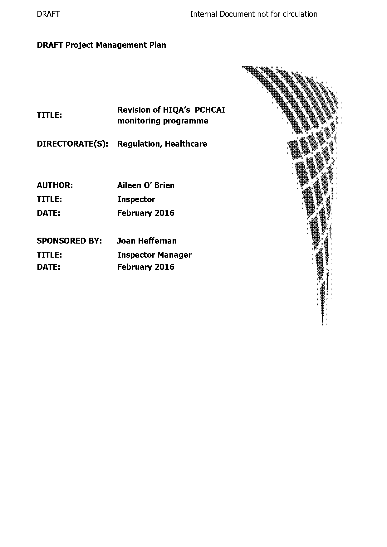 medical device standard project plan template