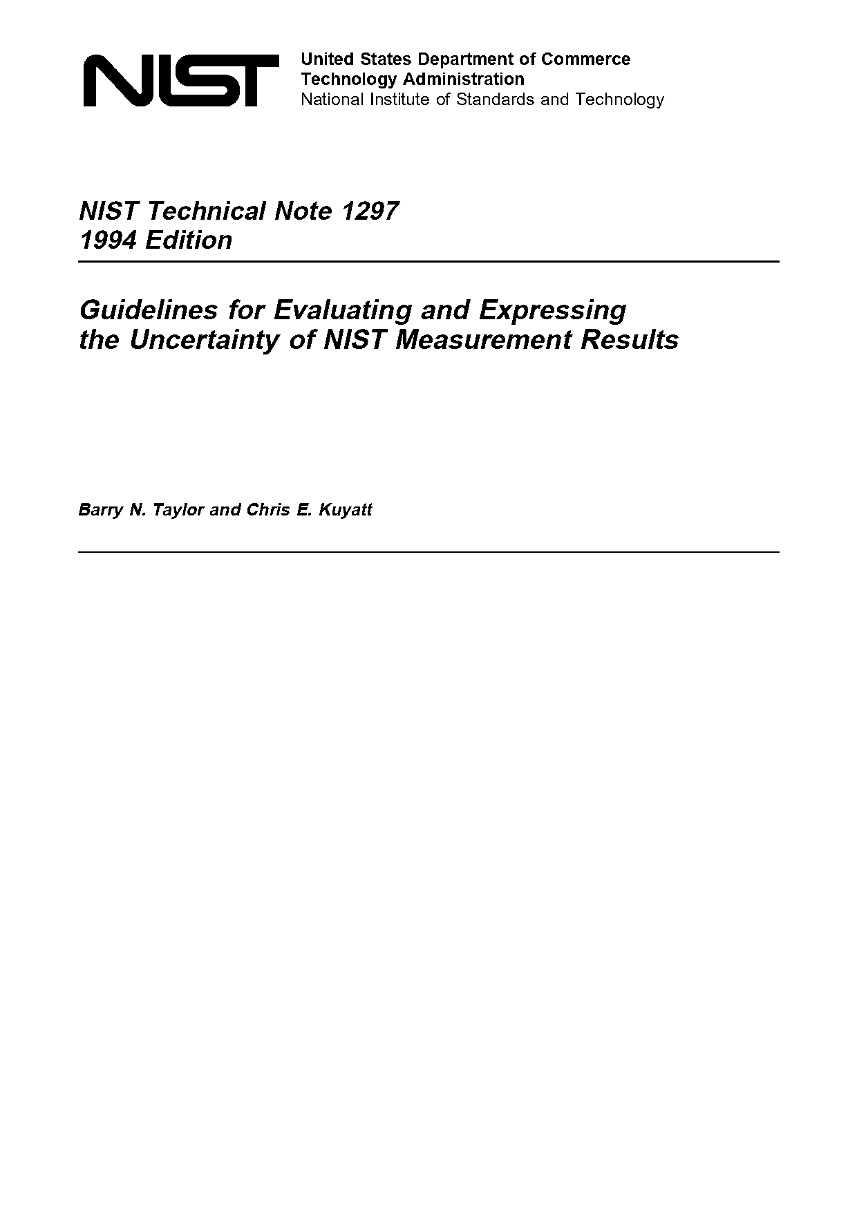 error analysis in the evaluation of measurement uncertainty