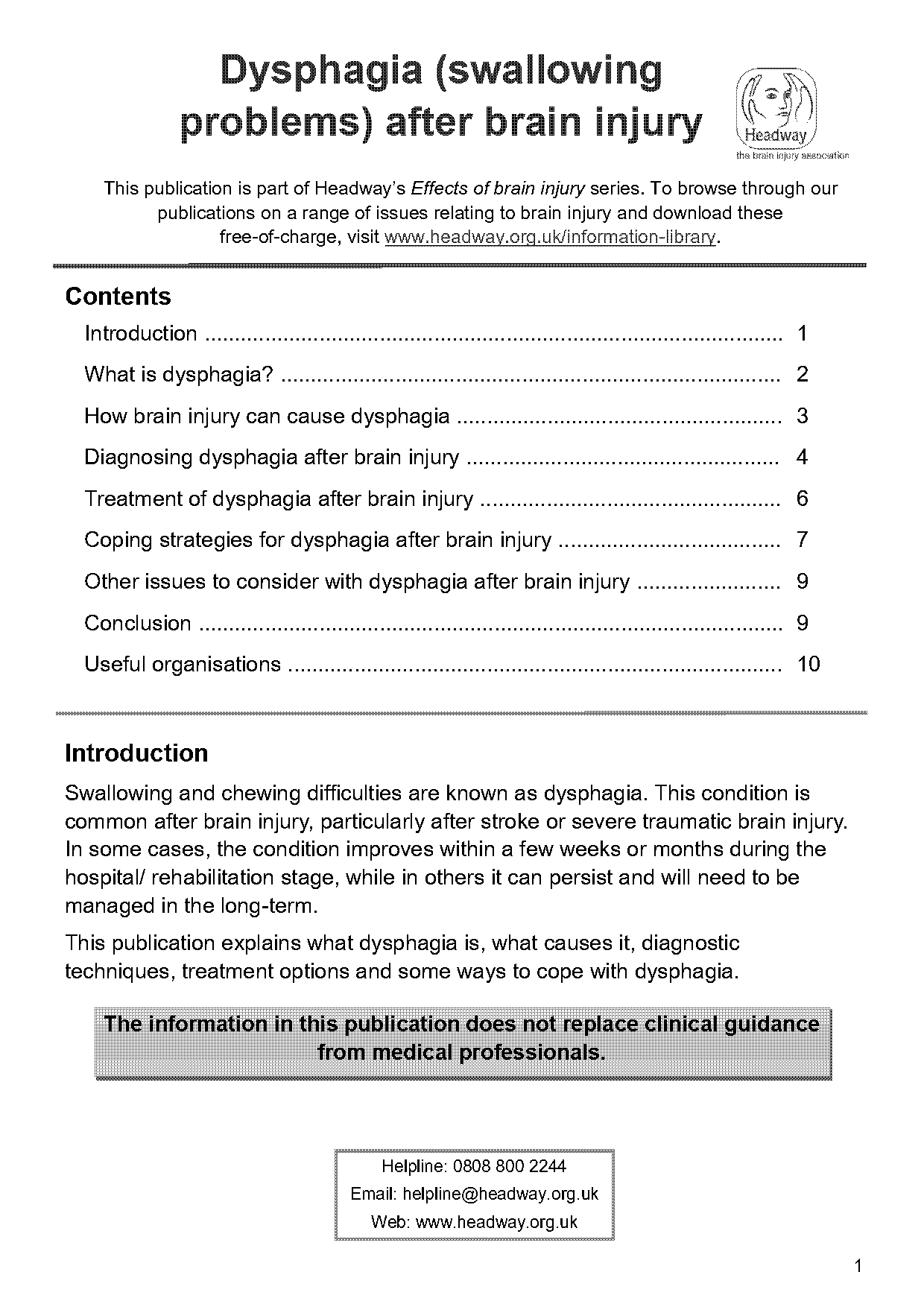 impaired swallowing long term goal