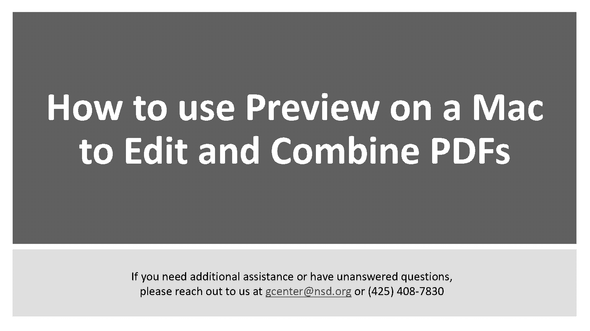 apple preview merge pdf files